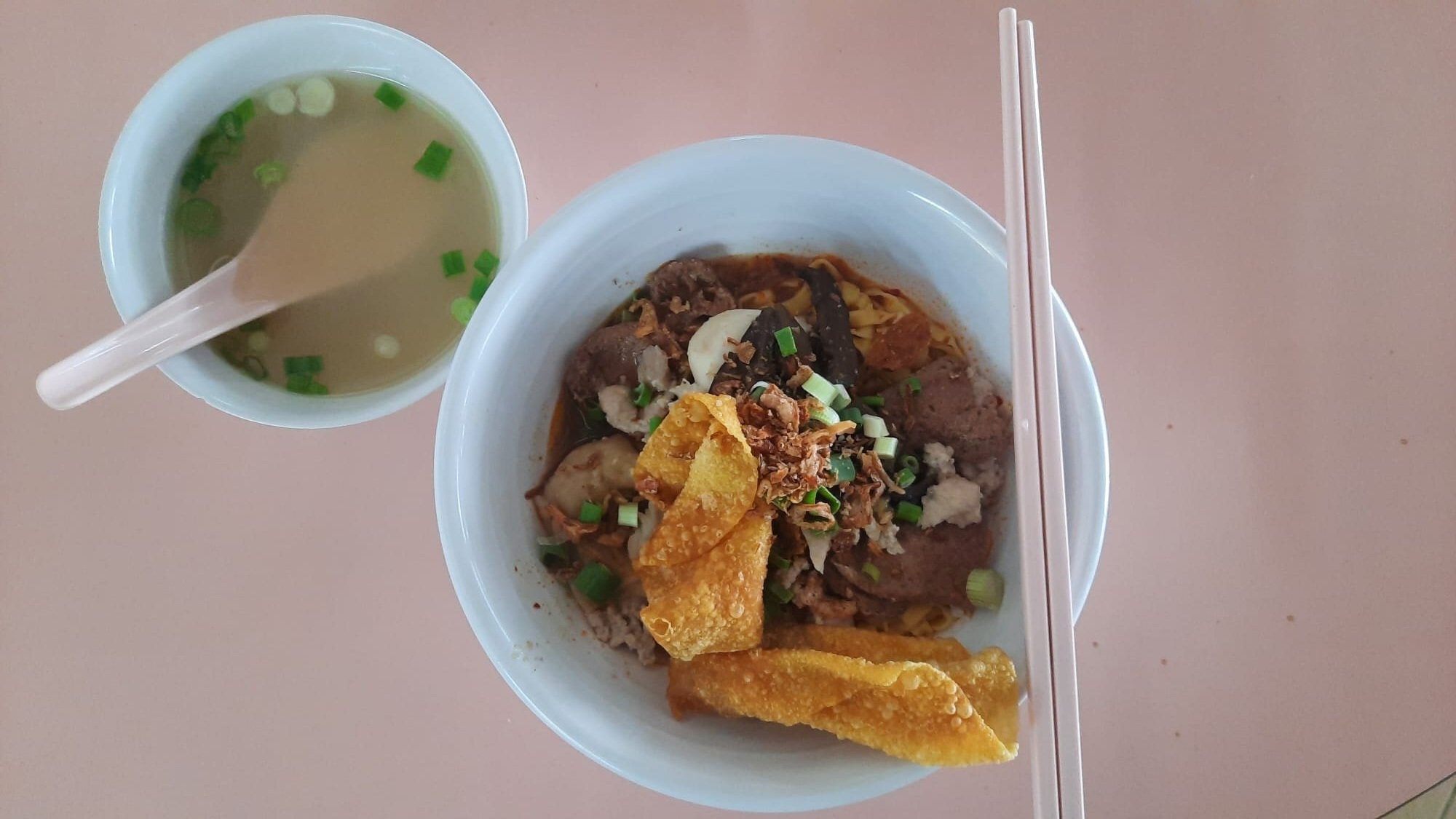 Lee Kee Mushroom Minced Meat Noodle