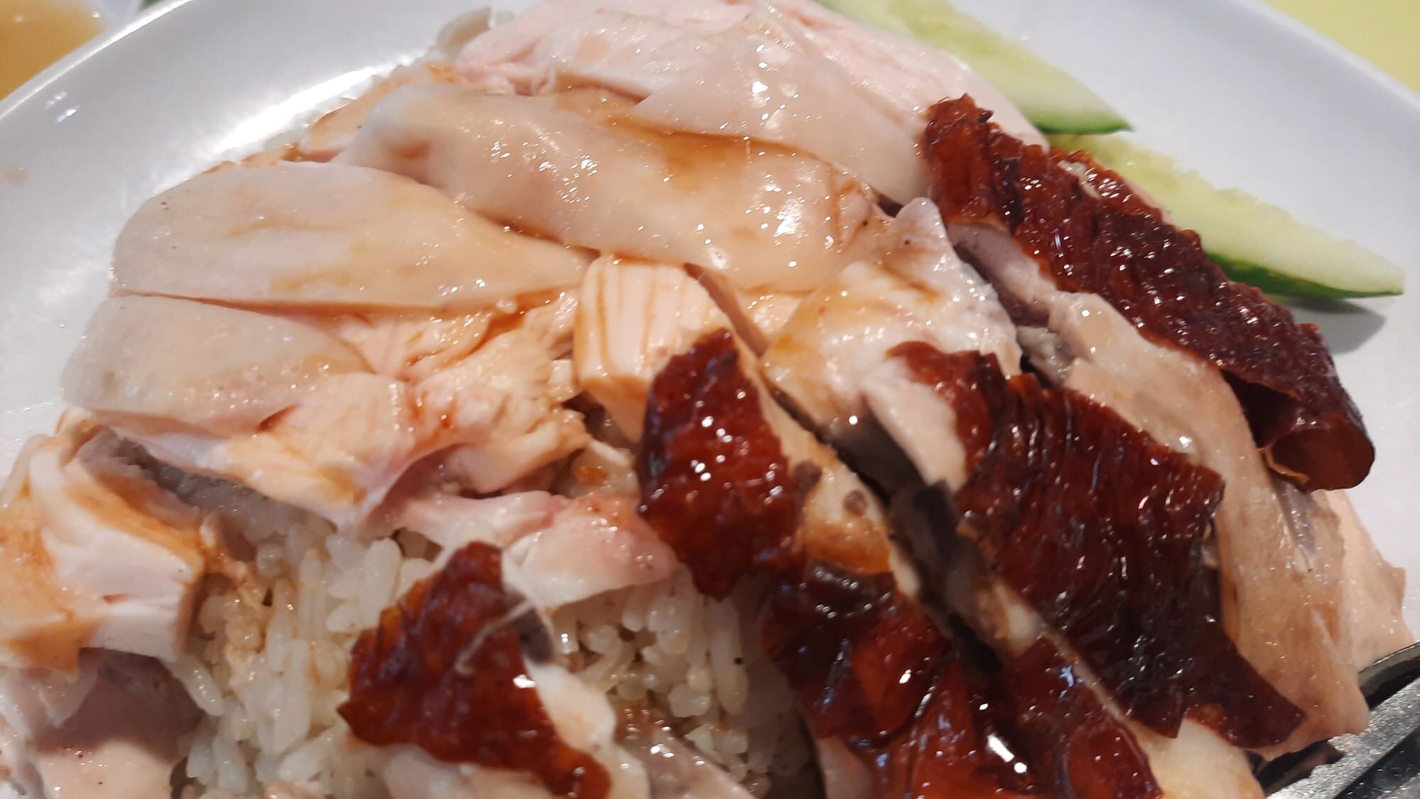 Maxwell Hainanese Chicken Rice