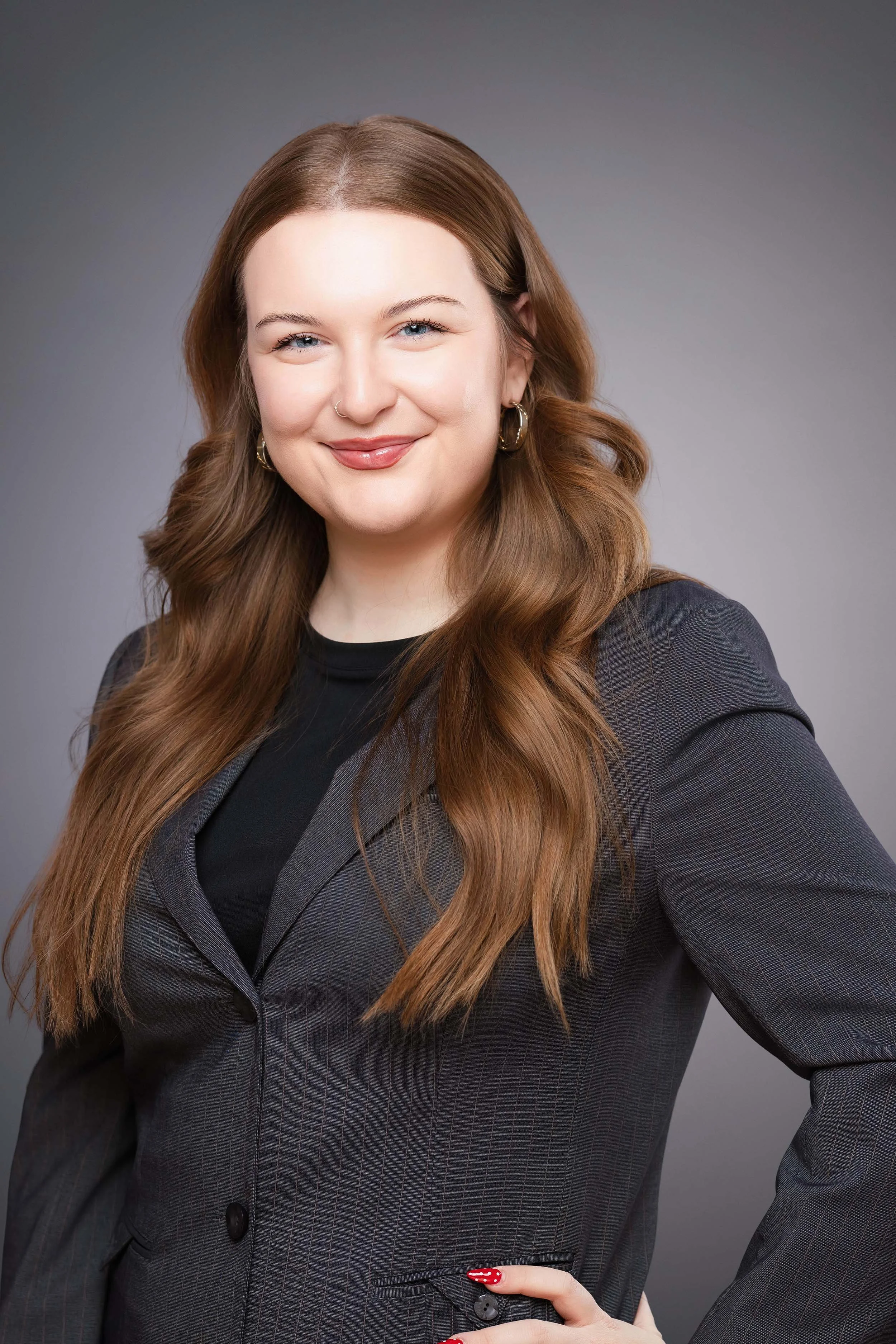 Business headshot woman with jacket