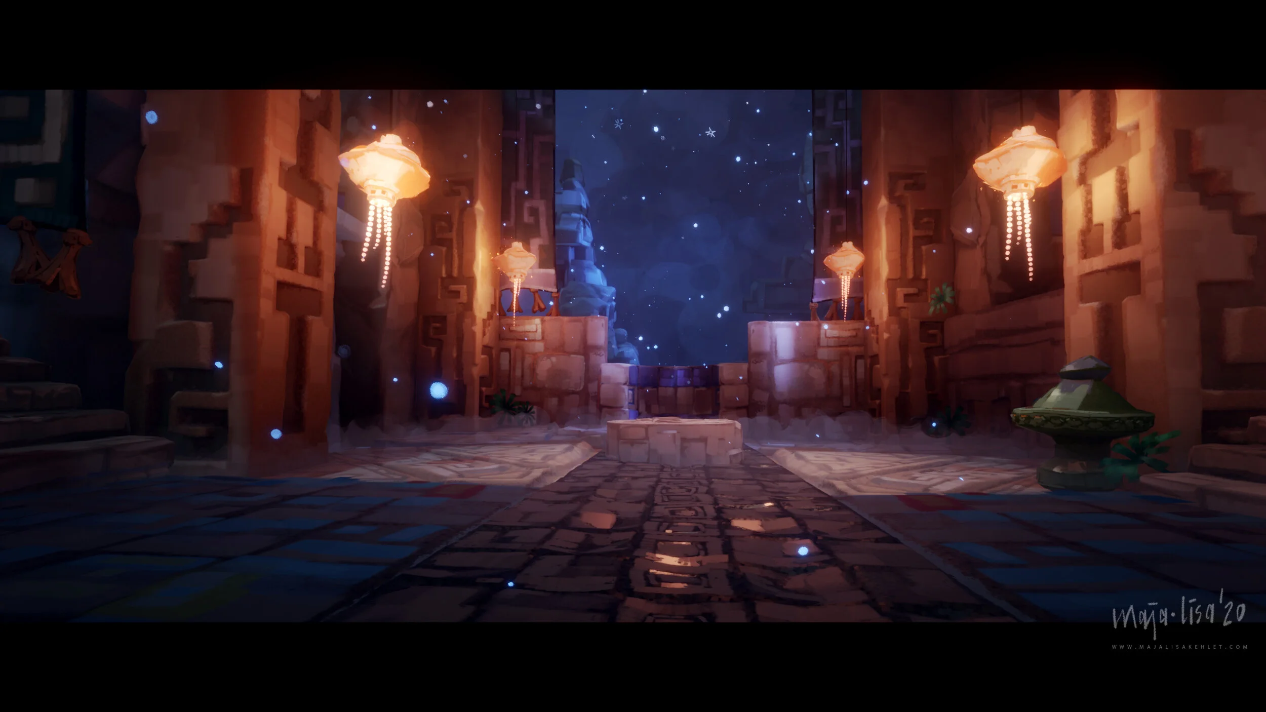 Environment in 3D // Made in Dreams™ for PS4 // Sony