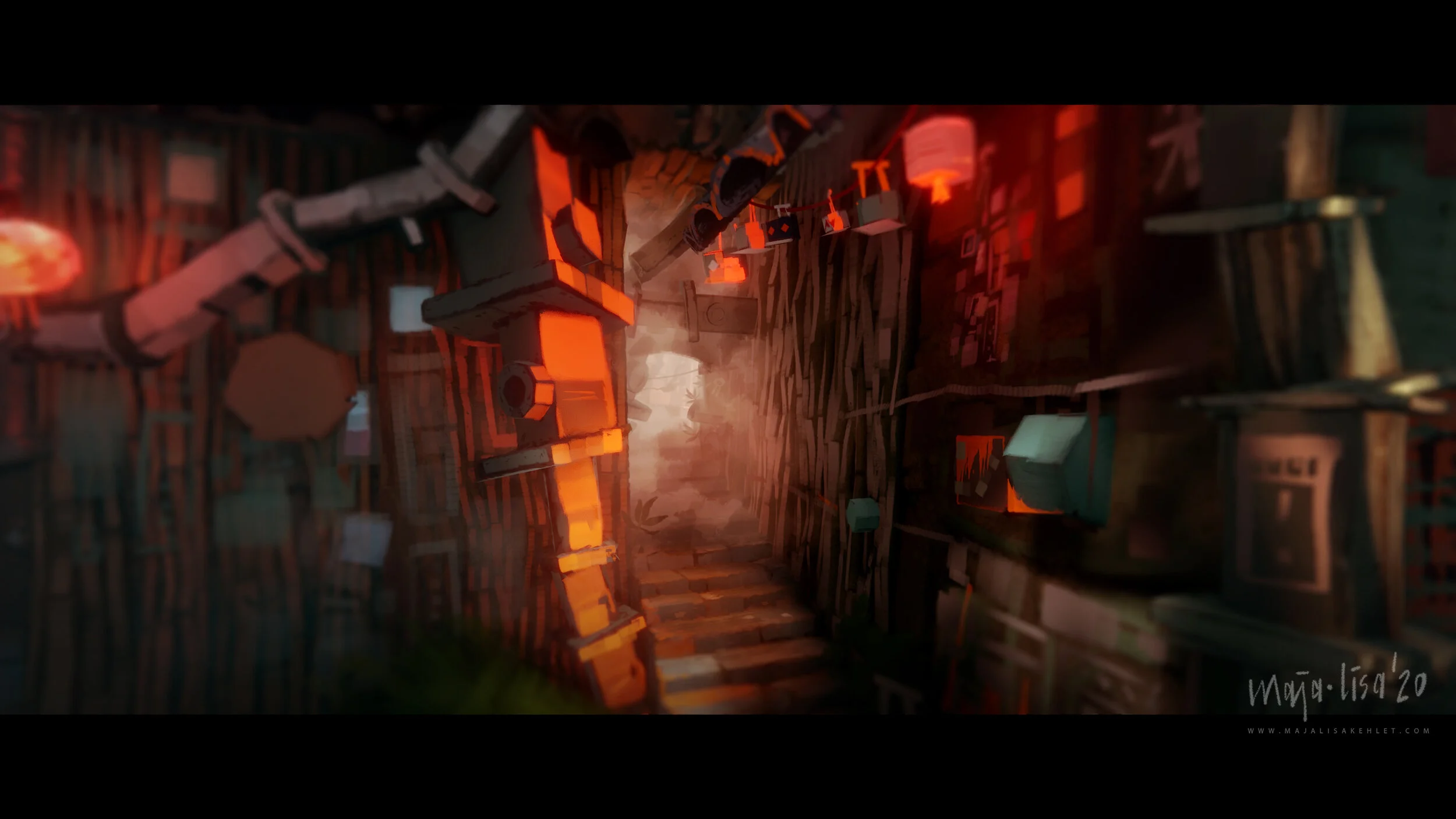 Environment in 3D // Made in Dreams™ for PS4 // Sony
