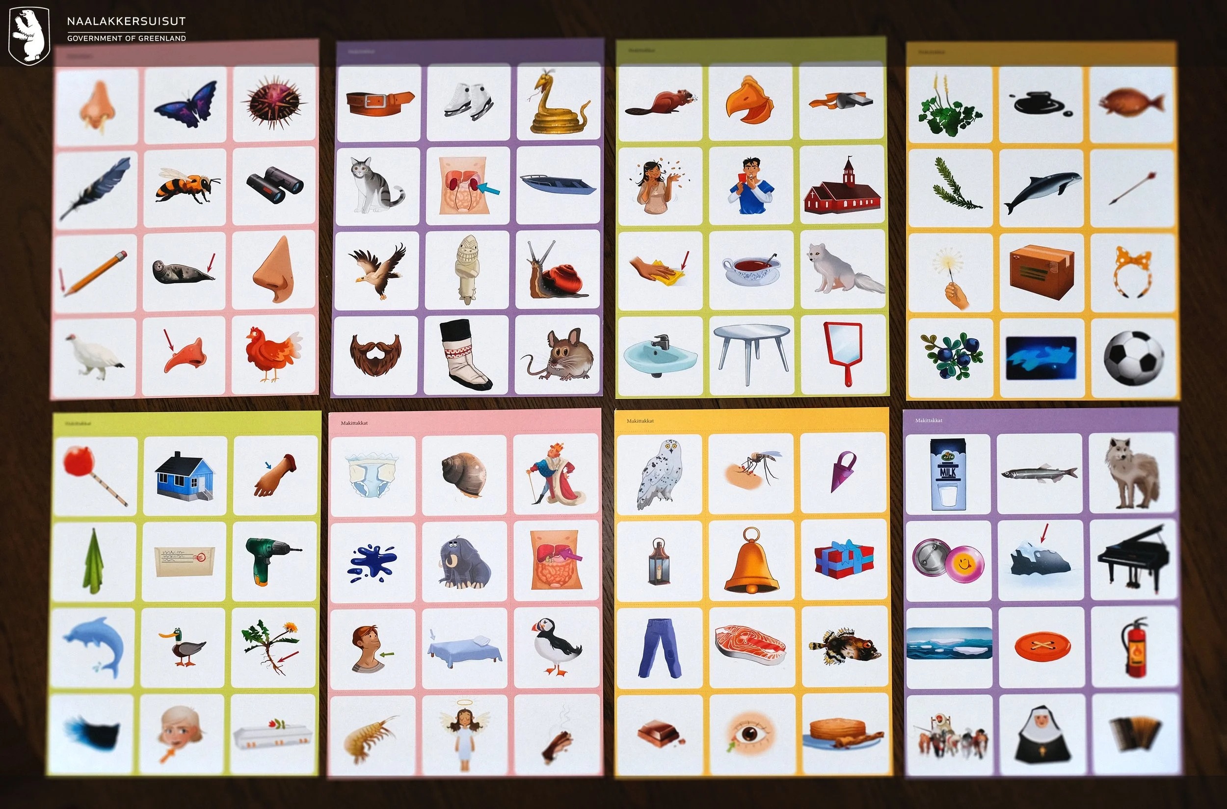 freelance work for Naalakkersuisut - Grønlands Selvstyre & Iserasuaat / Uddannelsesstyrelsen in Greenland. For teaching young kids the greenlandic language! :-) 