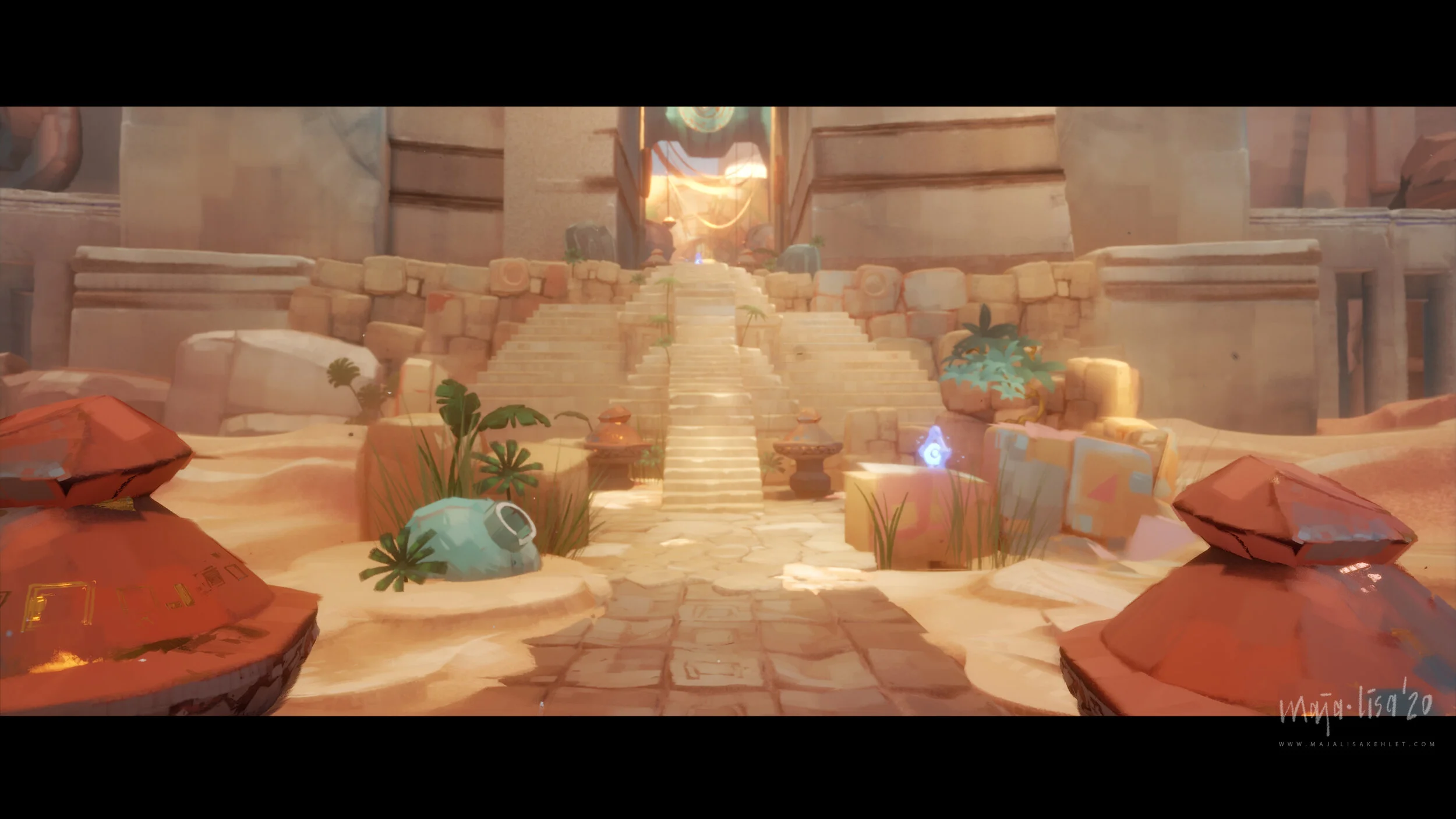 Environment in 3D // Made in Dreams™ for PS4 // Sony