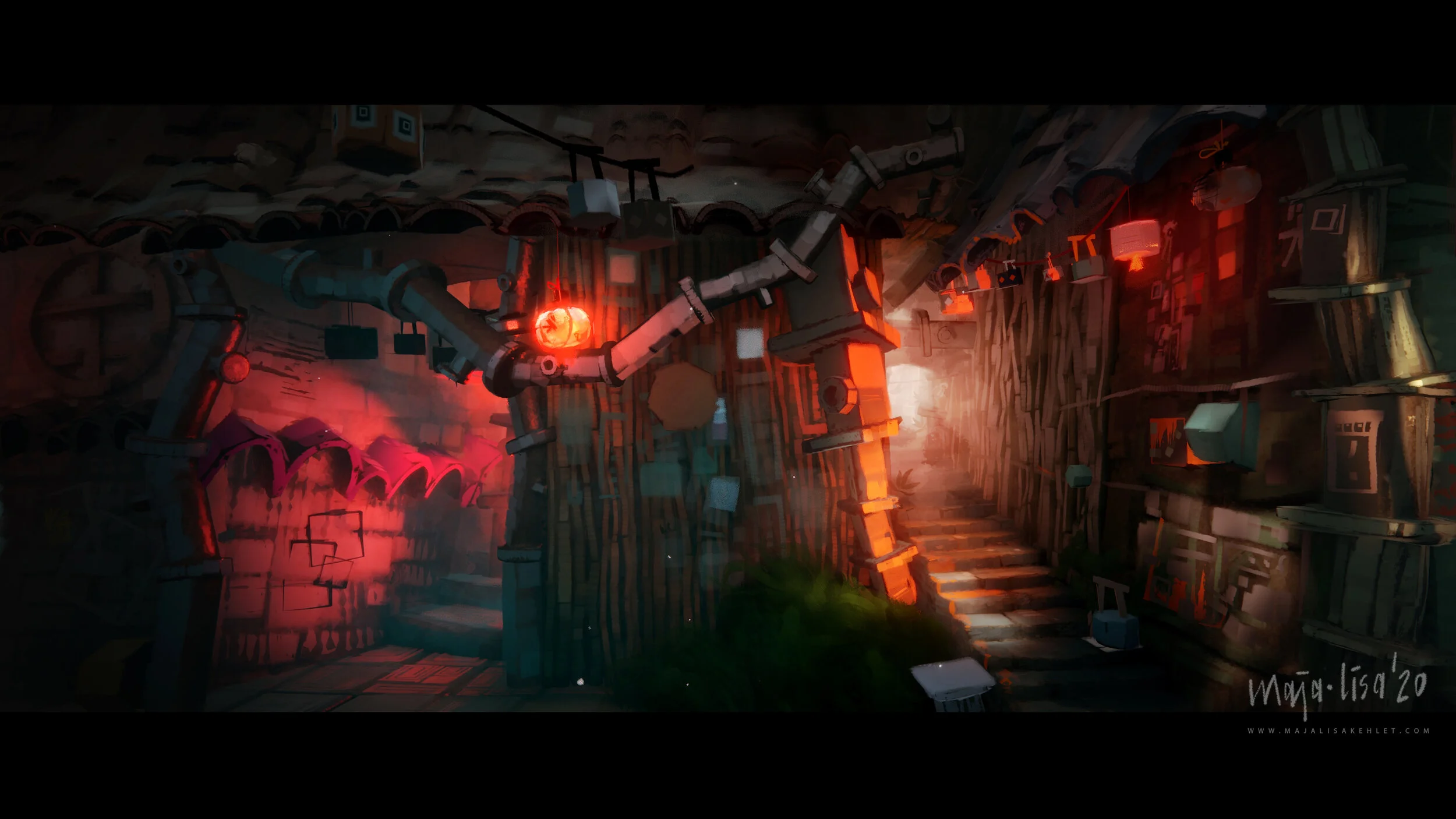 Environment in 3D // Made in Dreams™ for PS4 // Sony