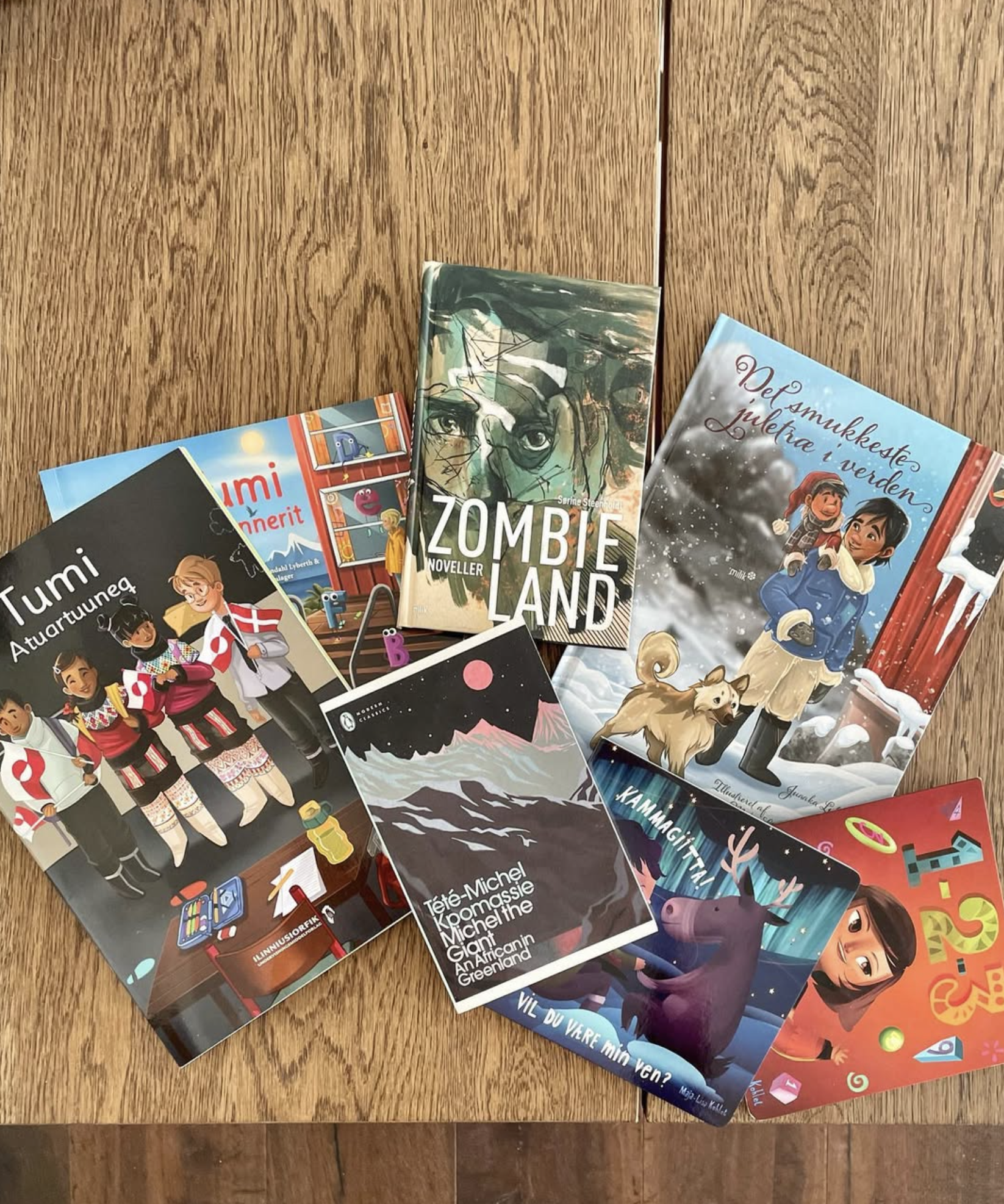 Some of the books I've had the pleasure of working on 