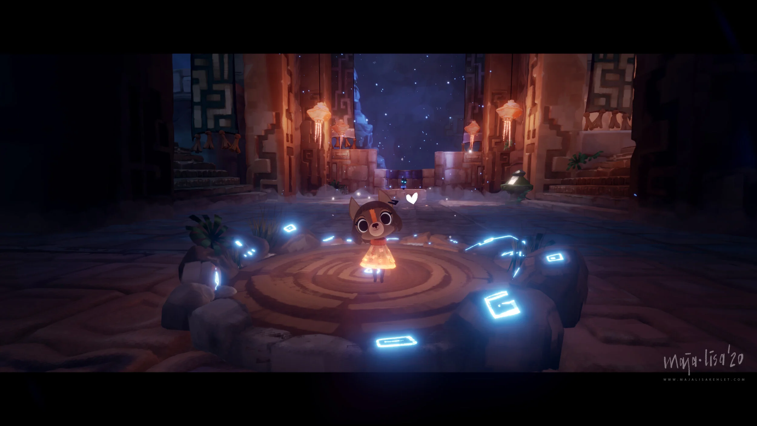 Environment in 3D // Made in Dreams™ for PS4 // Sony