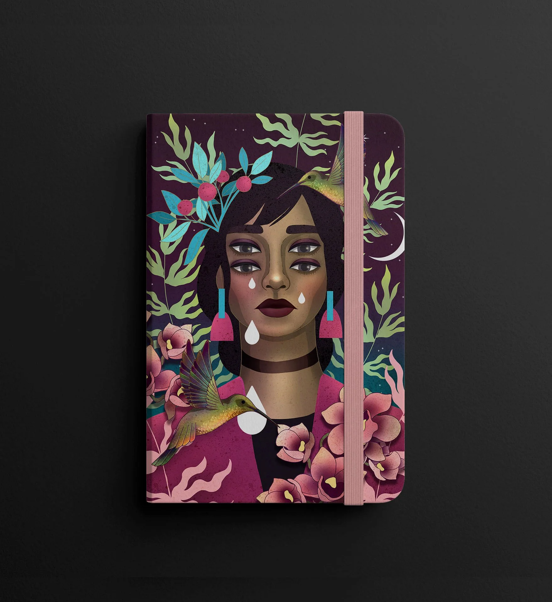 Libreta Hummingbird Witch
