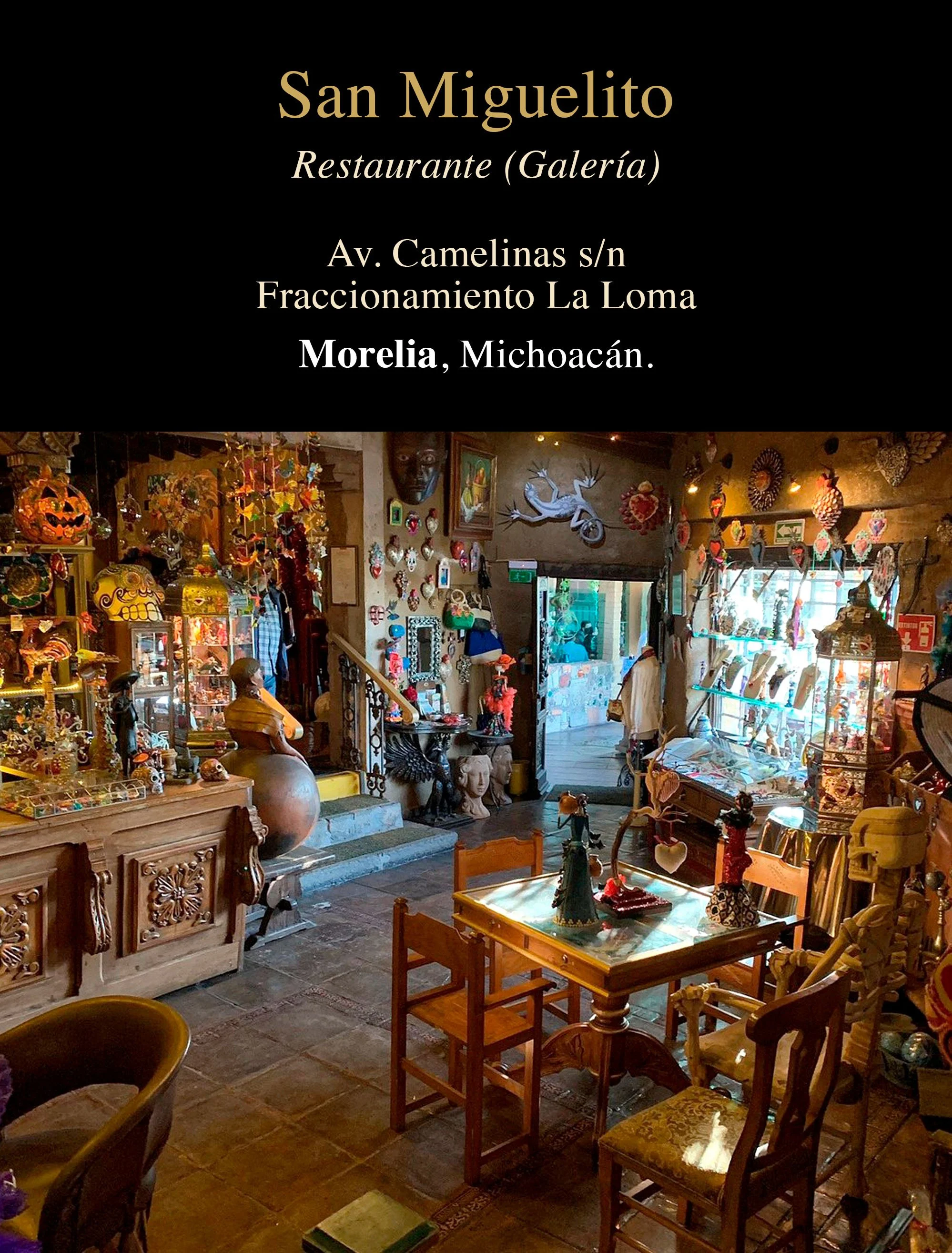 Datura de venta en la galería del Restaurante San Miguelito en Morelia Michoacán