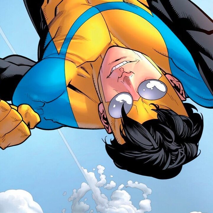 Invencível (Mark Grayson)  Invincible comic, Cartoon character design,  Comic book characters