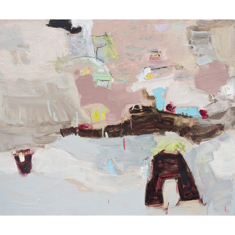 Sake 50x60cm Oil/Panel 2017