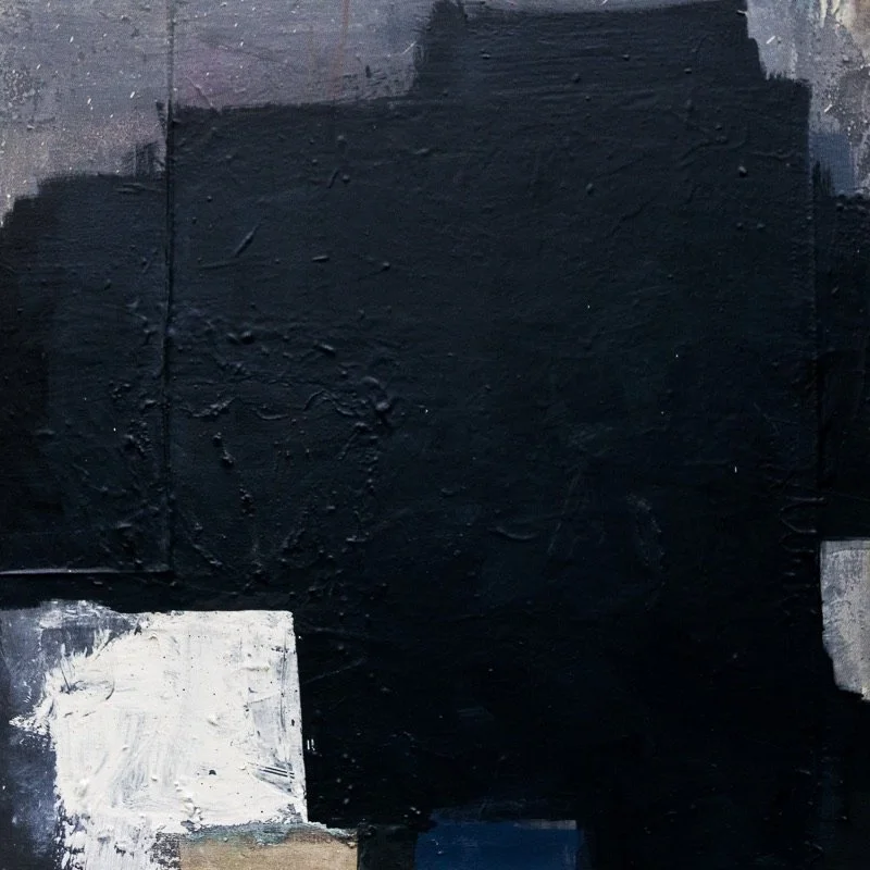 Night in the Township 66x66cm Oil/Canvas 2017