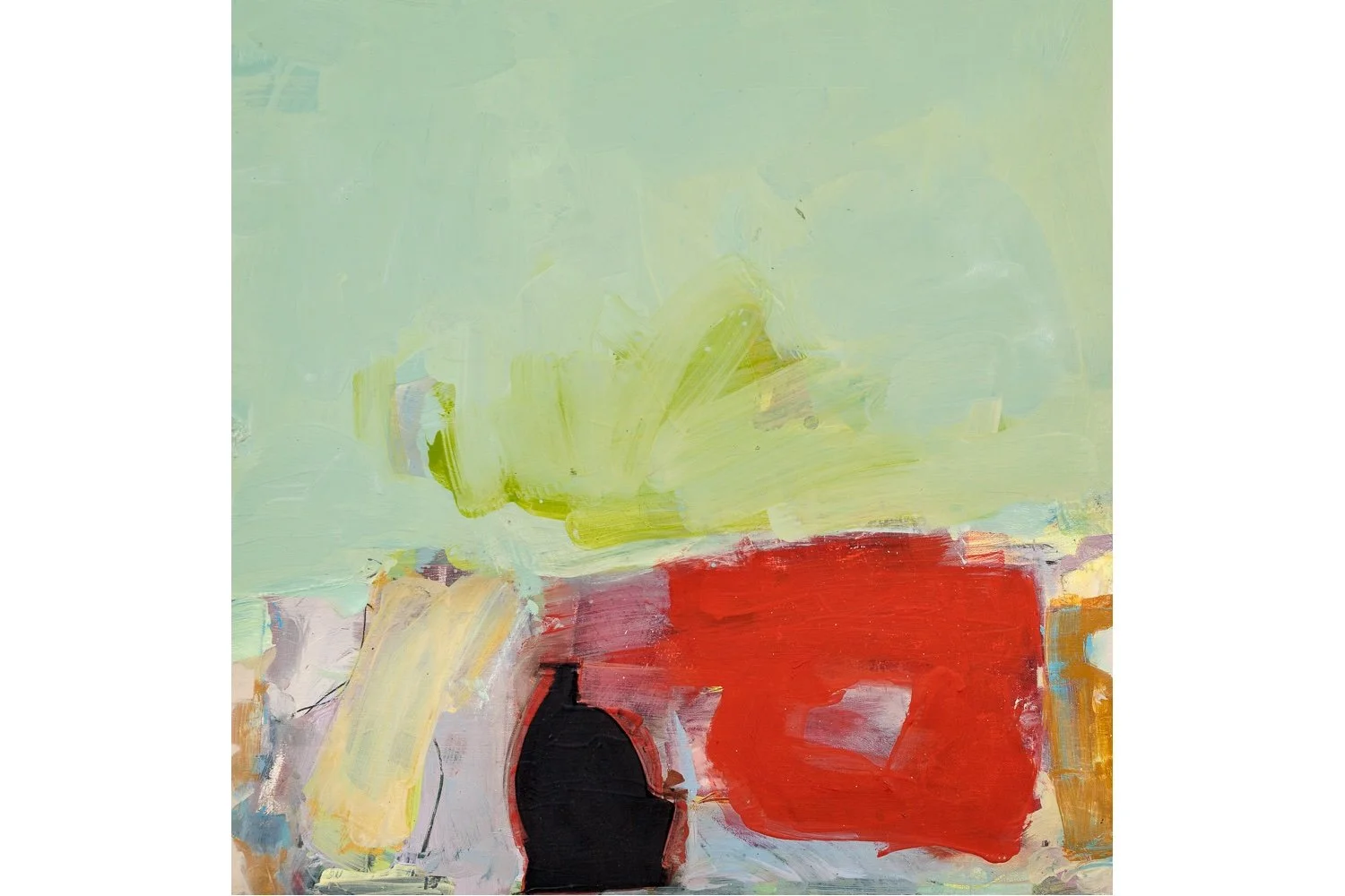 Addis Ababa #2 44x43cm Oil/Panel 2023 [Sold]