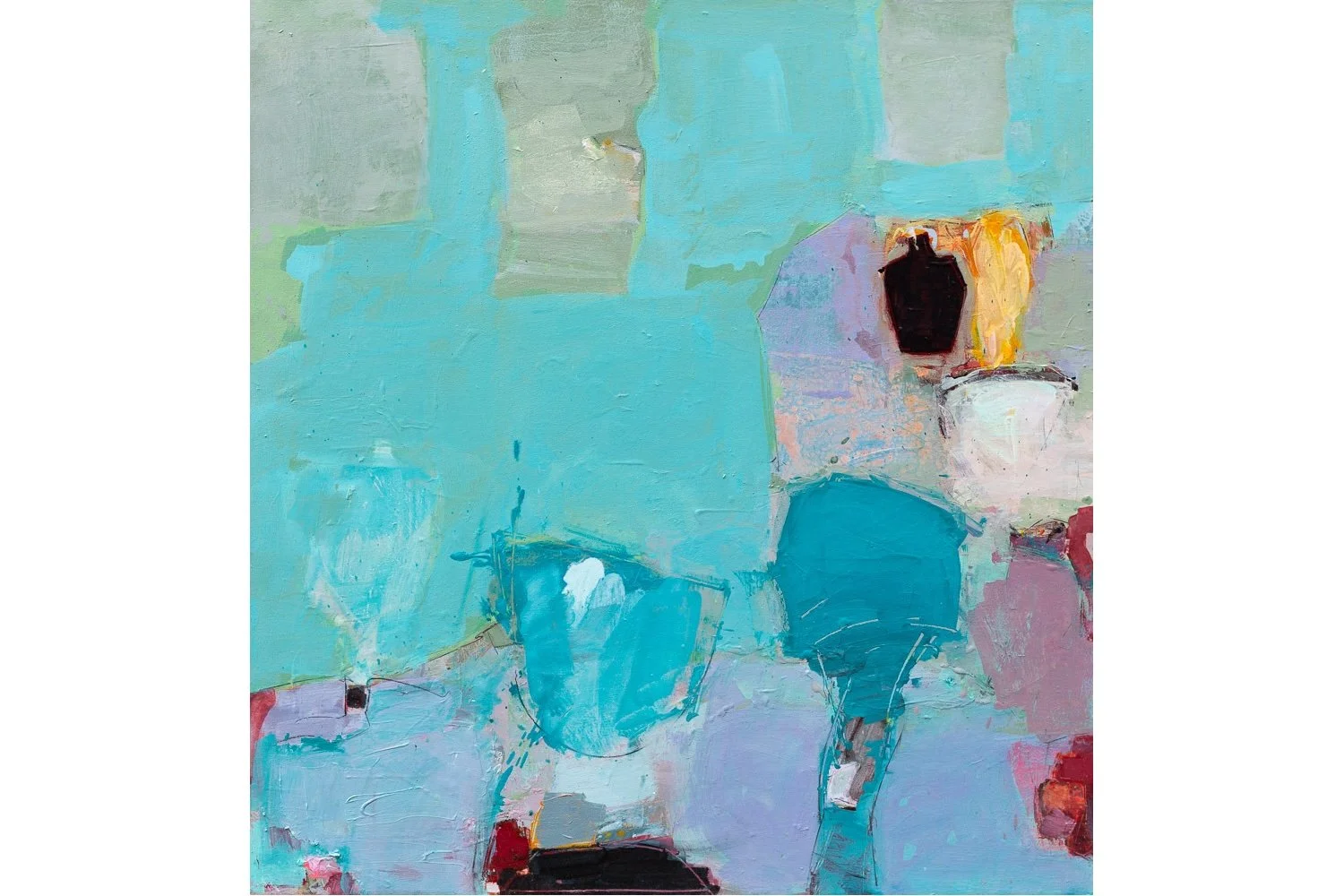 Leaving Sake 90x85cm Oil/Canvas 2024 [Sold]