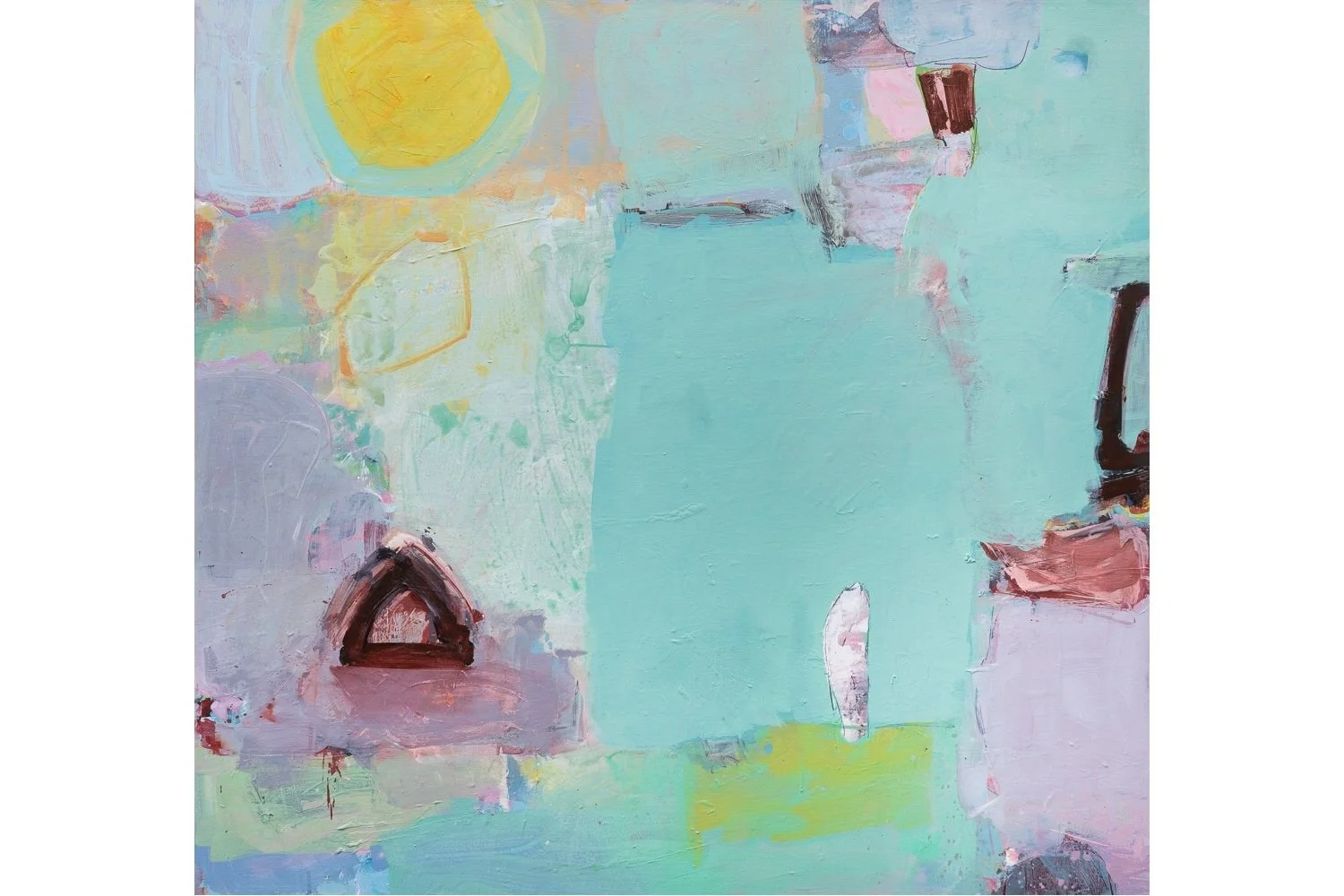 Pilgrim 85x90cm Oil/Canvas 2024