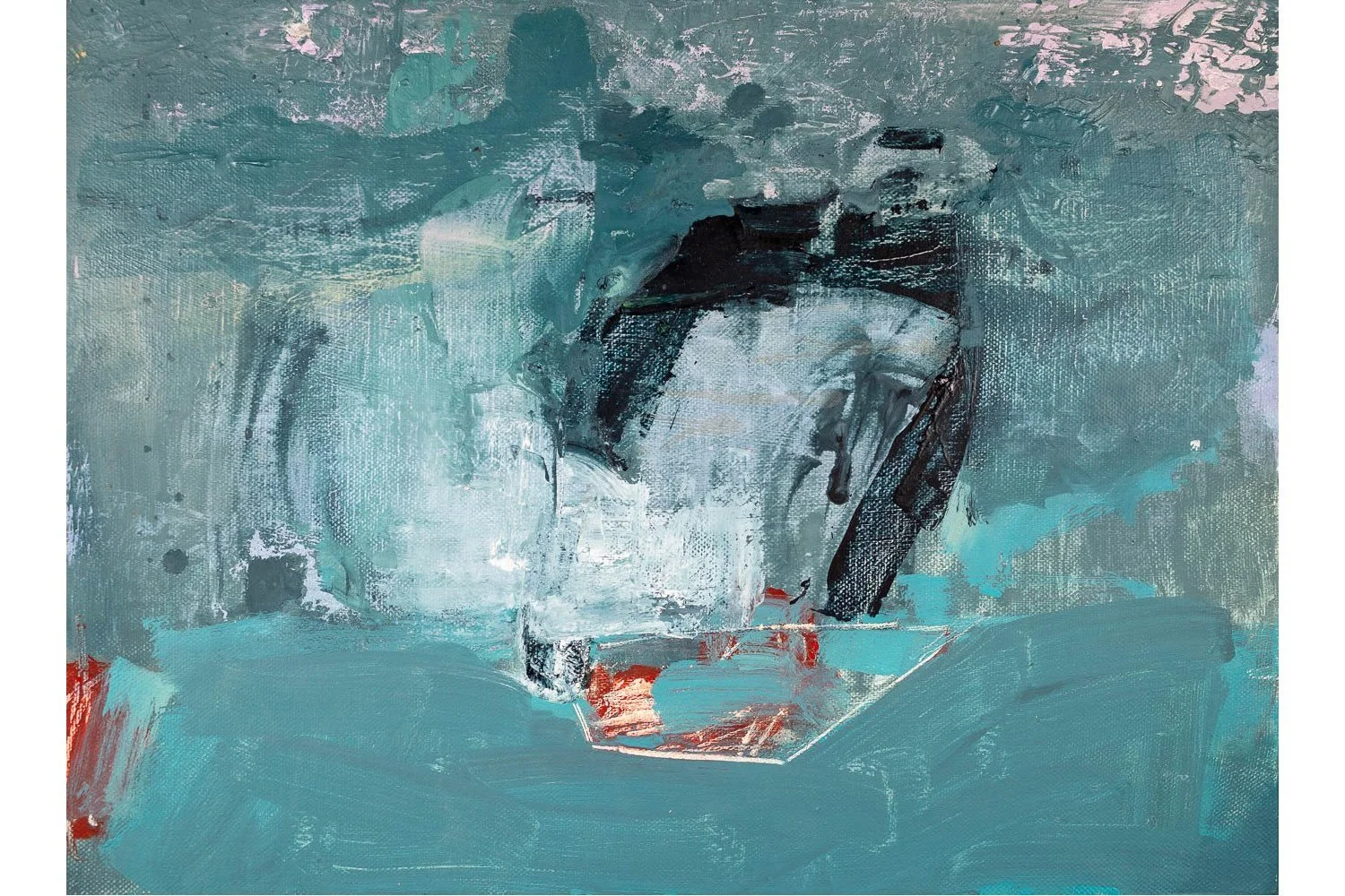 Storm 31x41cm Oil/Canvas 2025