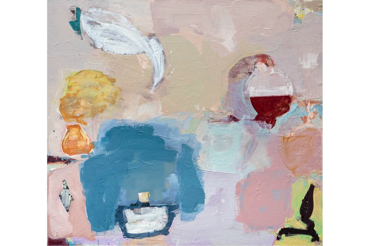 Taitu Jazz 81x92cm Oil/Panel 2025