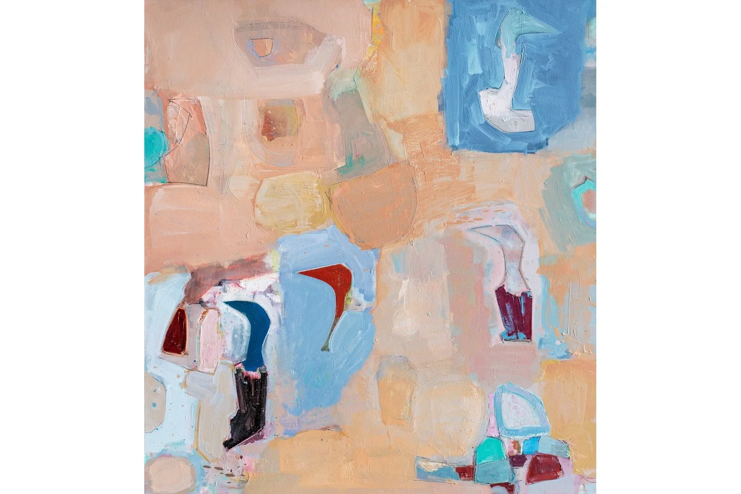 Thinking Egypt 110x100cm Oil/Canvas 2025
