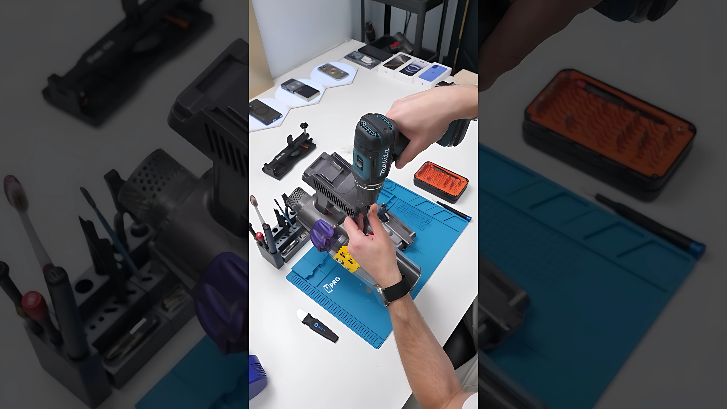Modding a Dyson Vacuum with a Bigger Battery: Power Upgrade in Action