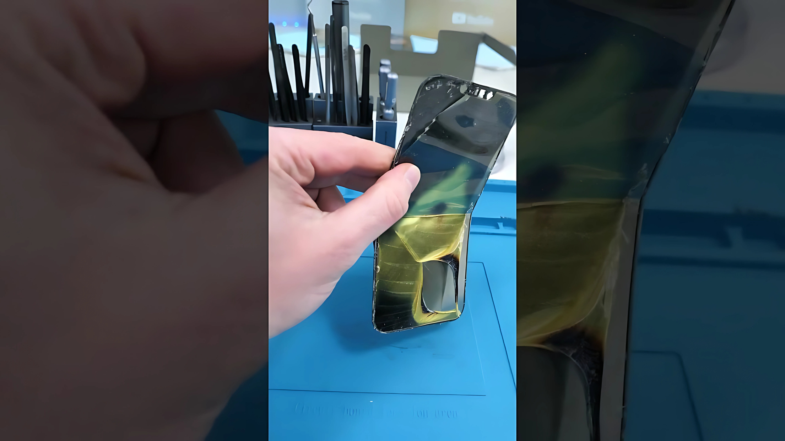 Why Does Pouring Liquid Fix a Burned LCD Screen? Here’s What’s Actually Happening