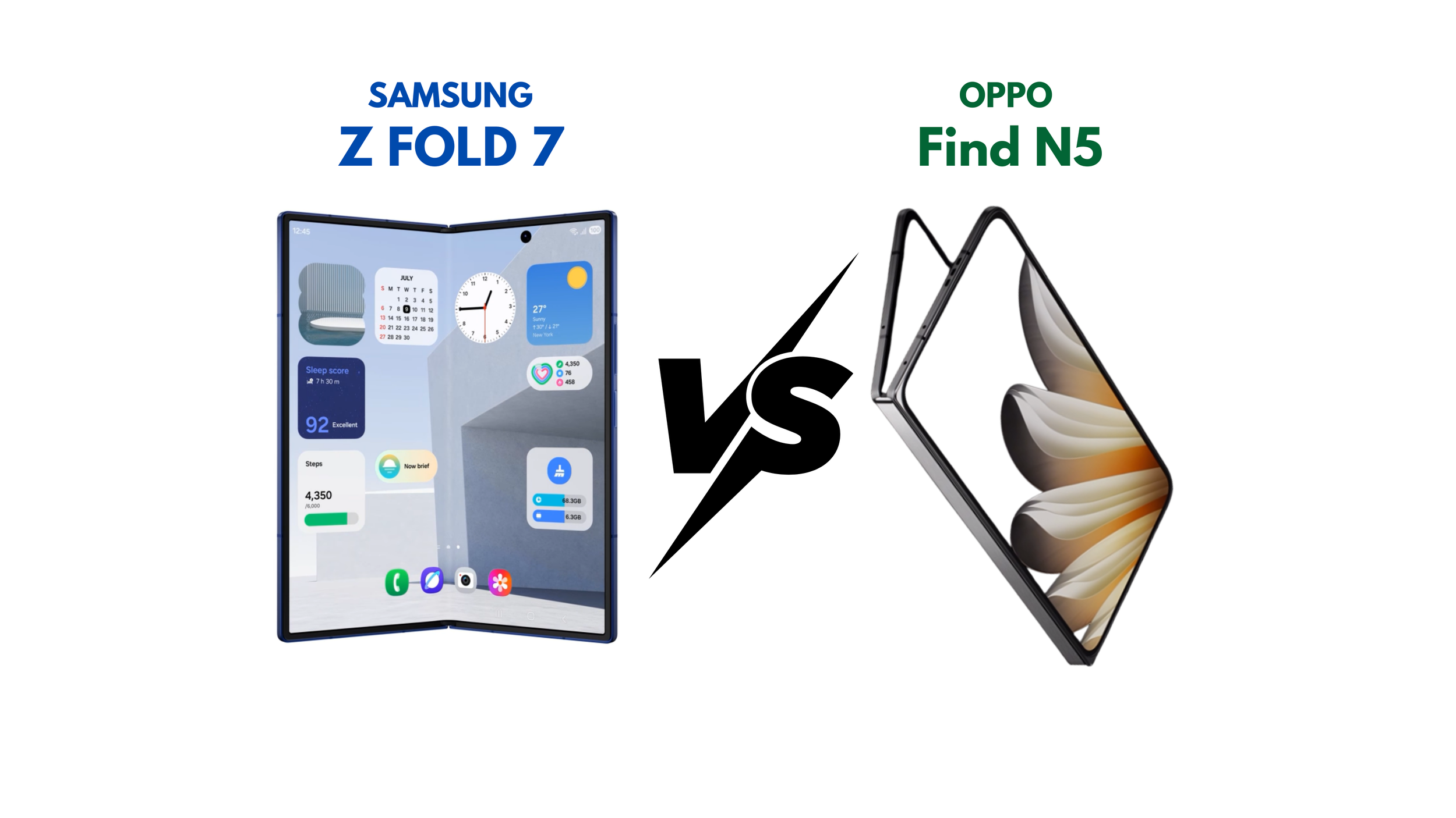 Samsung Galaxy Z Fold 7 vs OPPO Find N5 Teardown – Slimness vs Durability