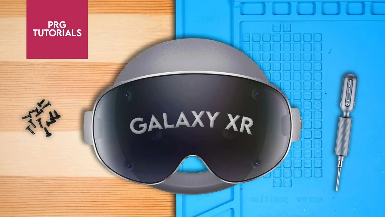 How to Remove or Replace Your Samsung Galaxy XR Headband