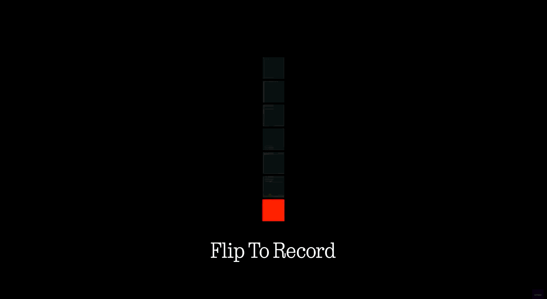 flip to  record.gif