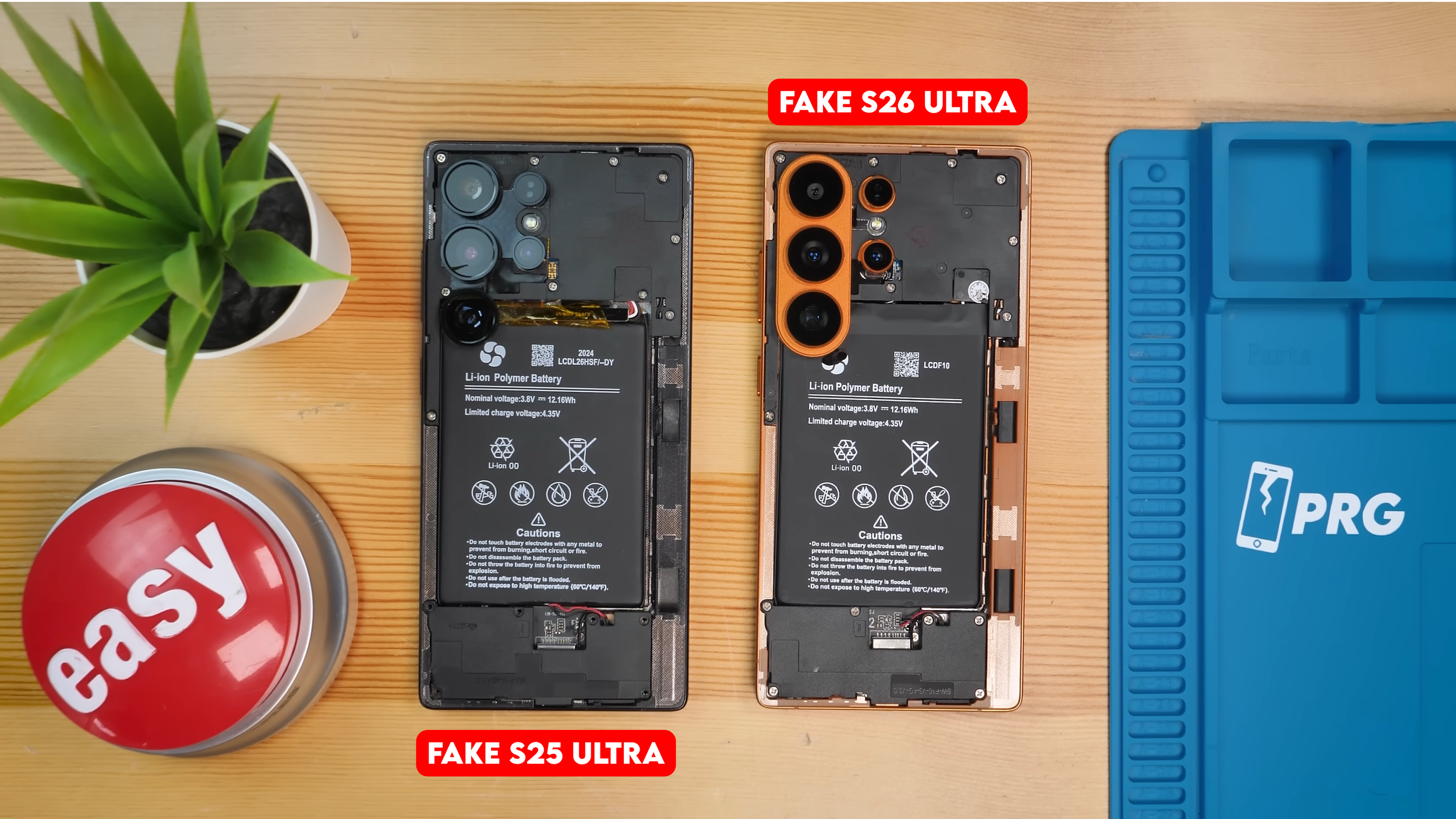 Fake Galaxy S26 Ultra Teardown and Comparison vs Fake S25 Ultra — Phone ...