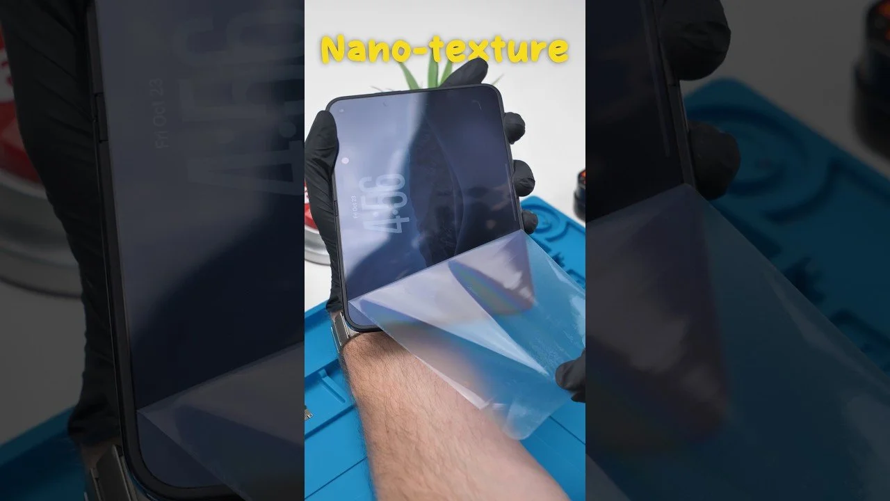 I Peeled the iPhone Duo’s Display Film Off