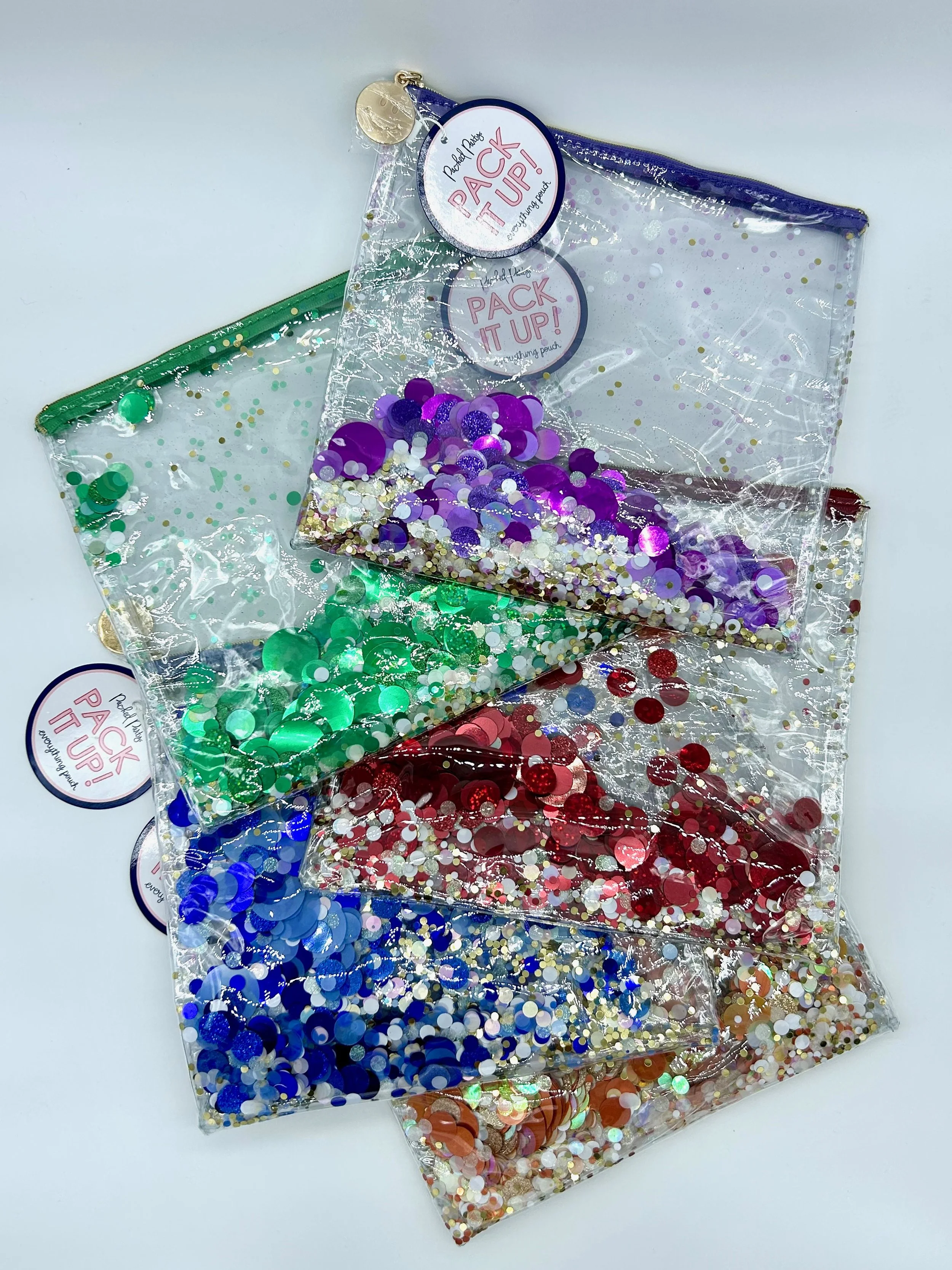 Packed Party Confetti Pouches