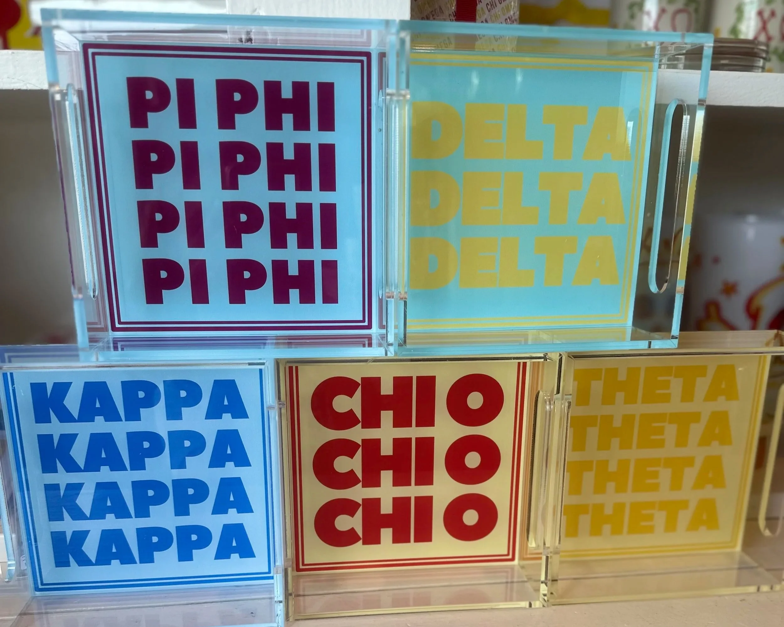 Acrylic Tray 6" x 6" $48.00