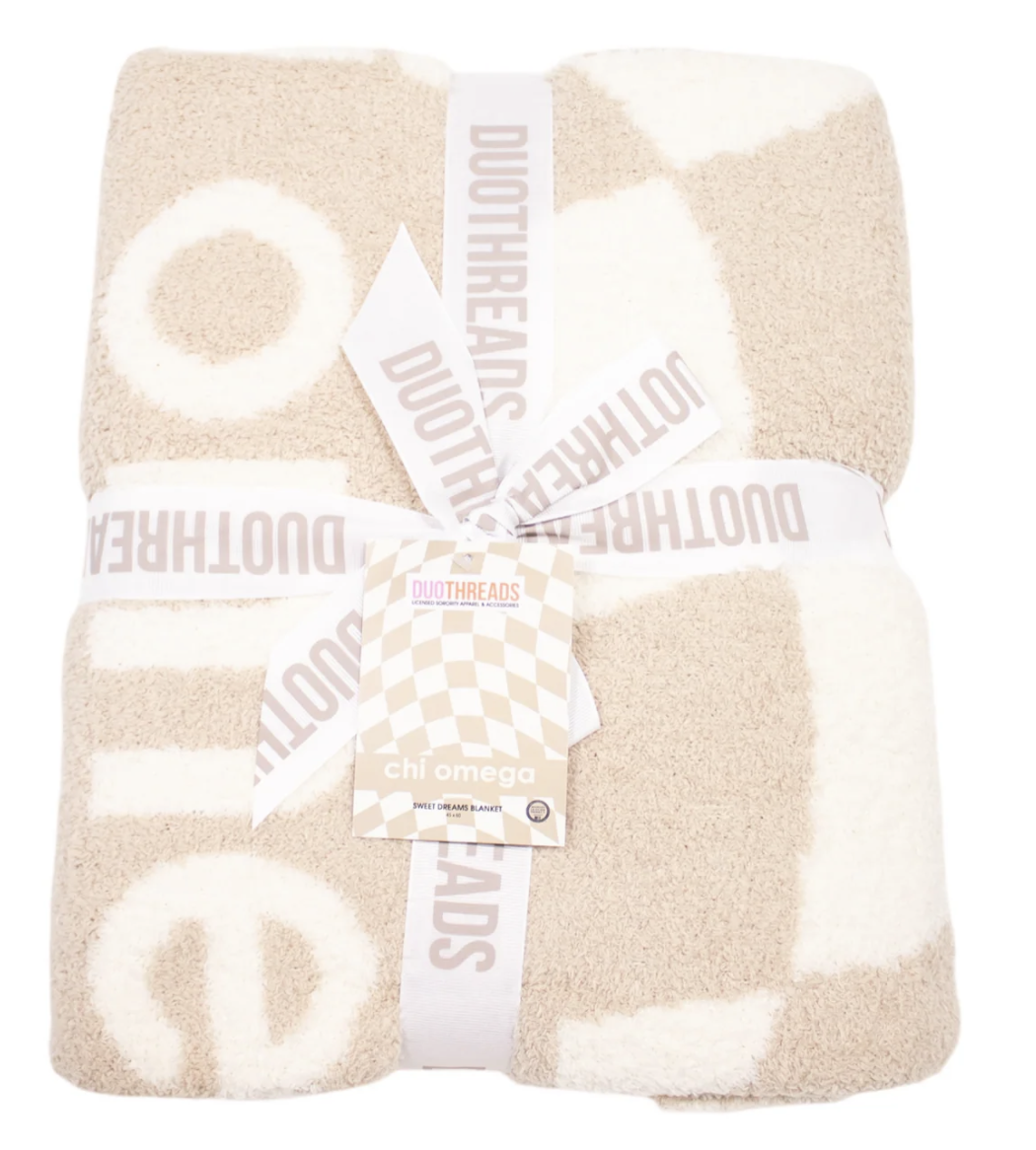 Sweet Dreams Blanket - Made with extra soft material, this warm and cozy blanket is perfect for cuddling up in your room. $76.00