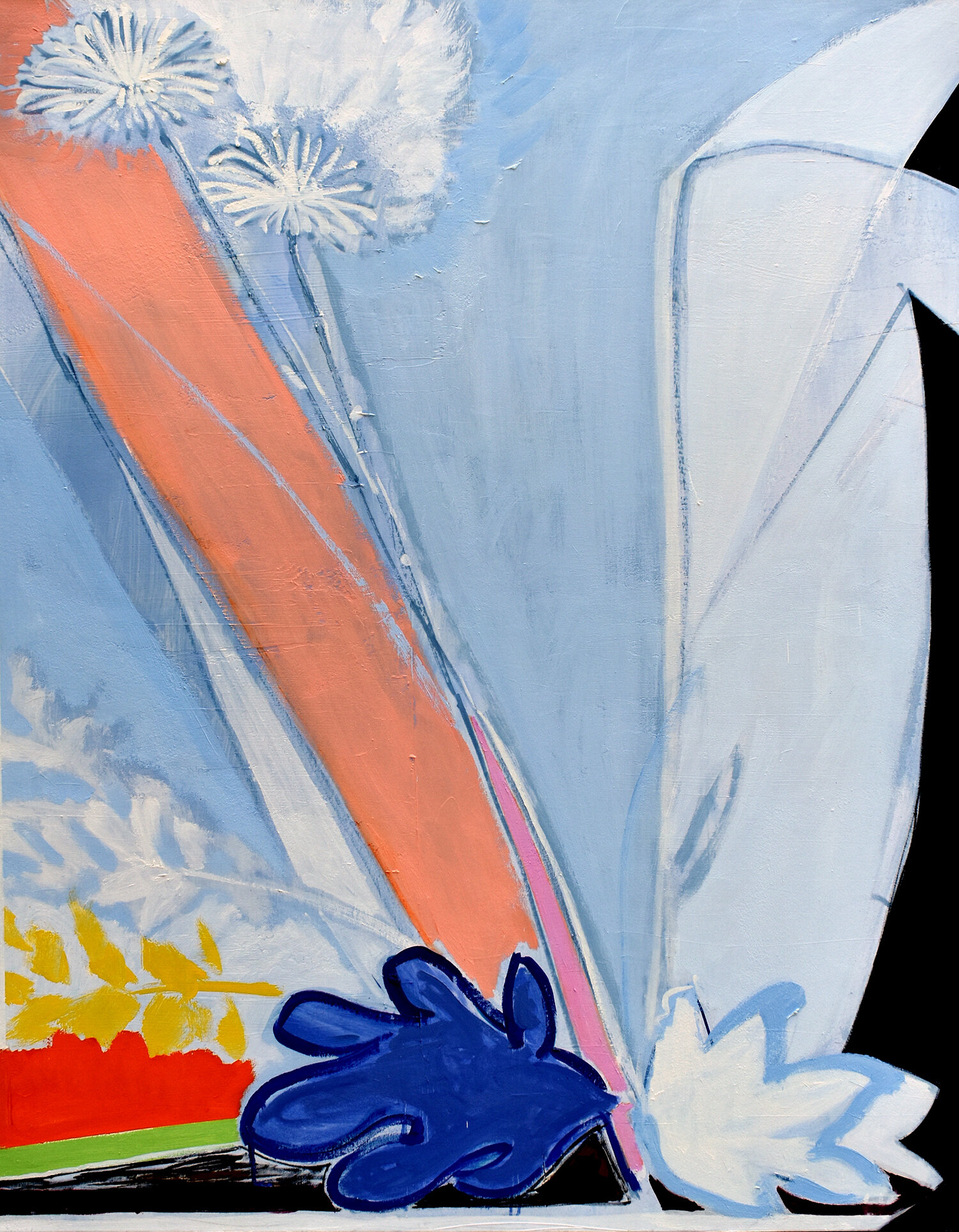 CHRYSANTHEMUM (2016) | 60 x 48 in. | Oil on canvas