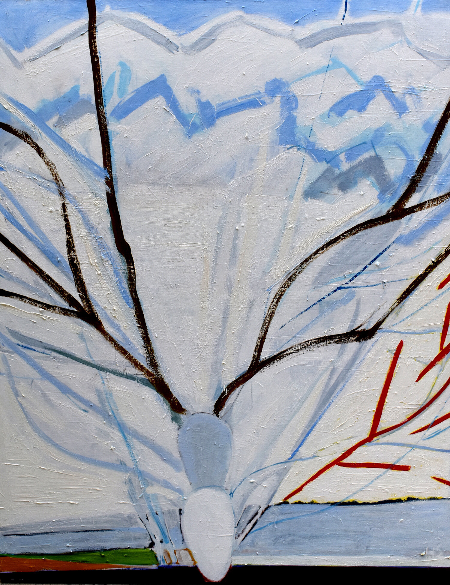 WINTERSCAPE (2015) | 60 x 48 in. | Oil on canvas