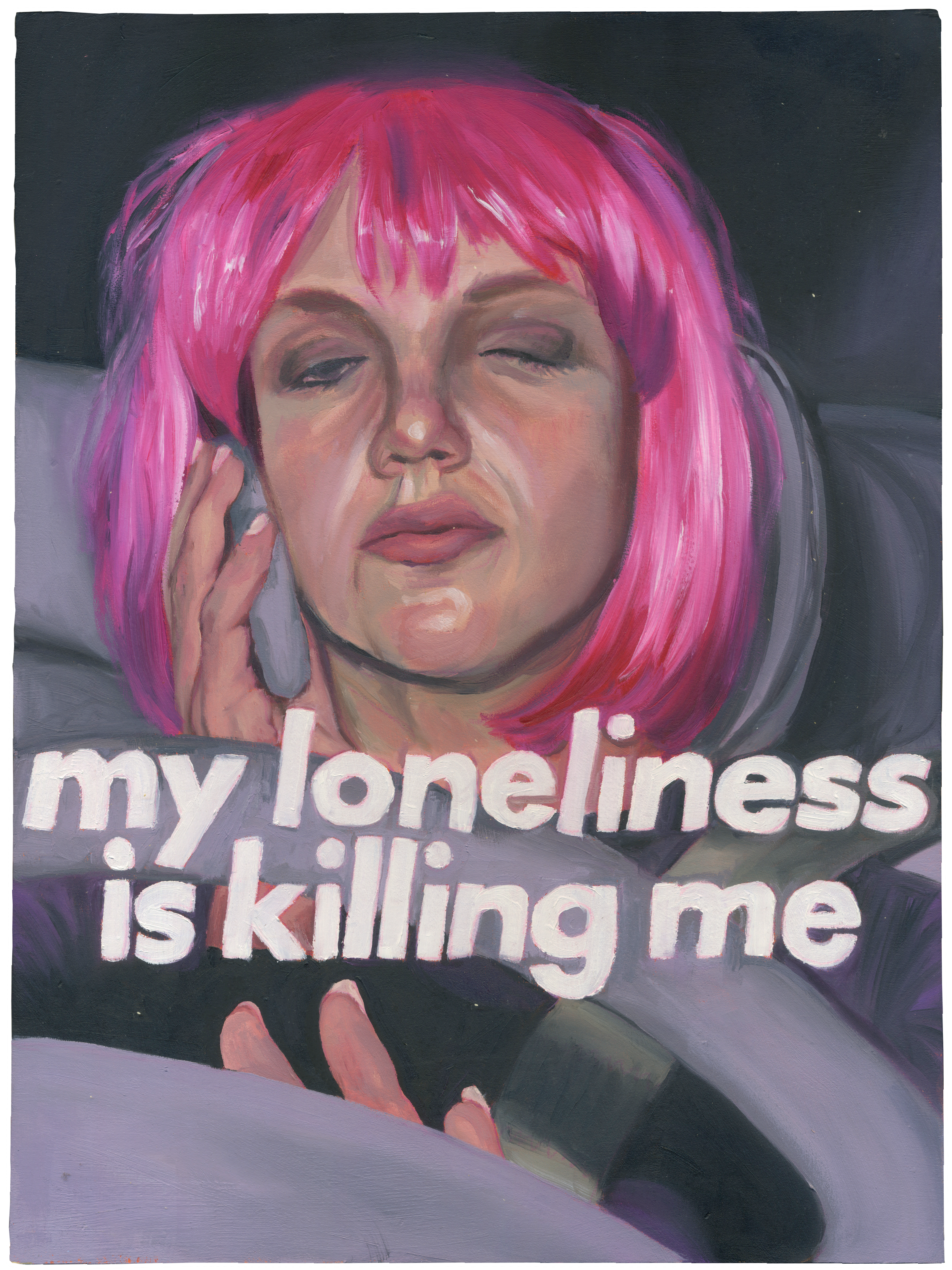 pink wig i (my loneliness is killing me)
