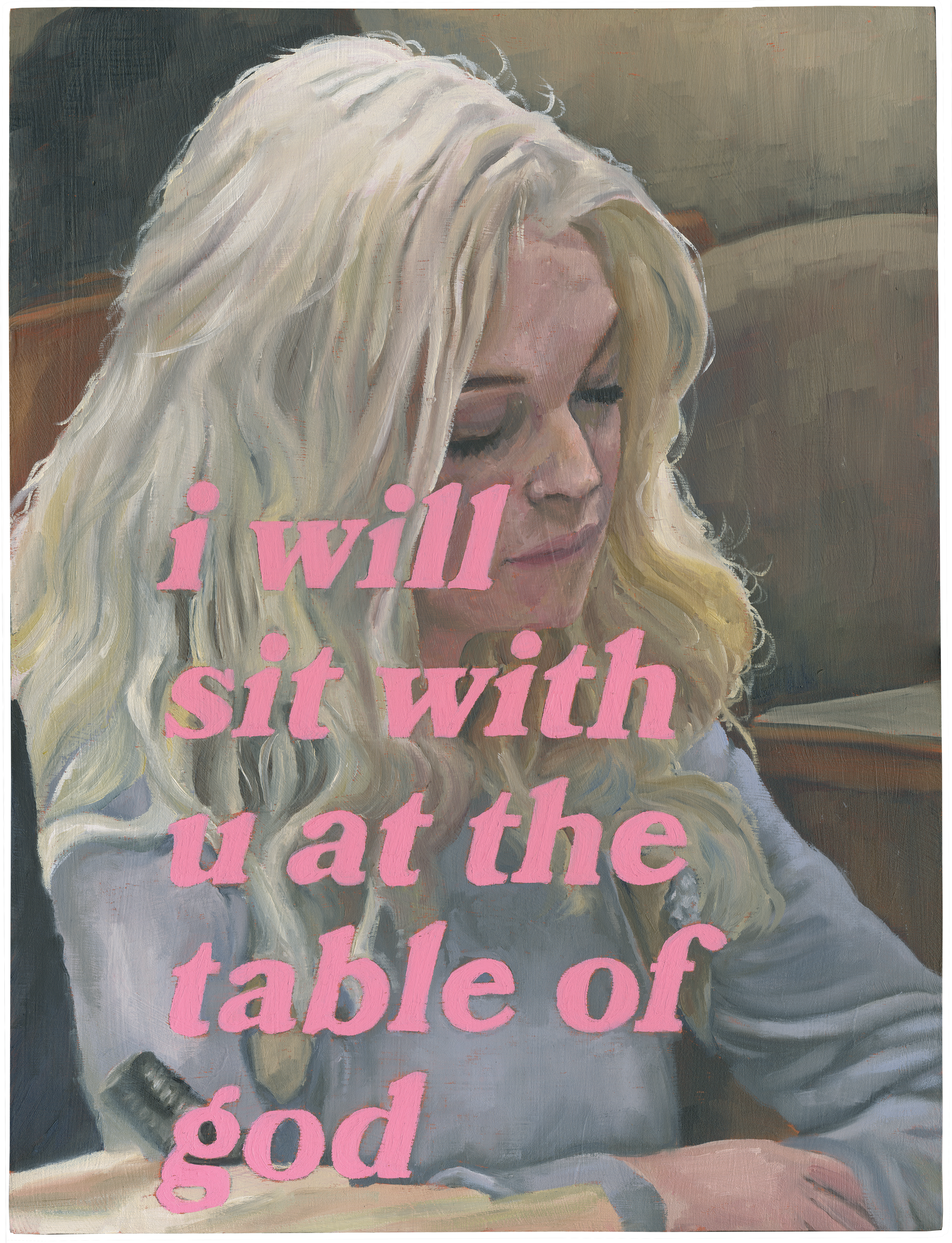 Lindsay, who is always there when i am in terror, and who will cry for me again and again (i will sit with u at the table of god)