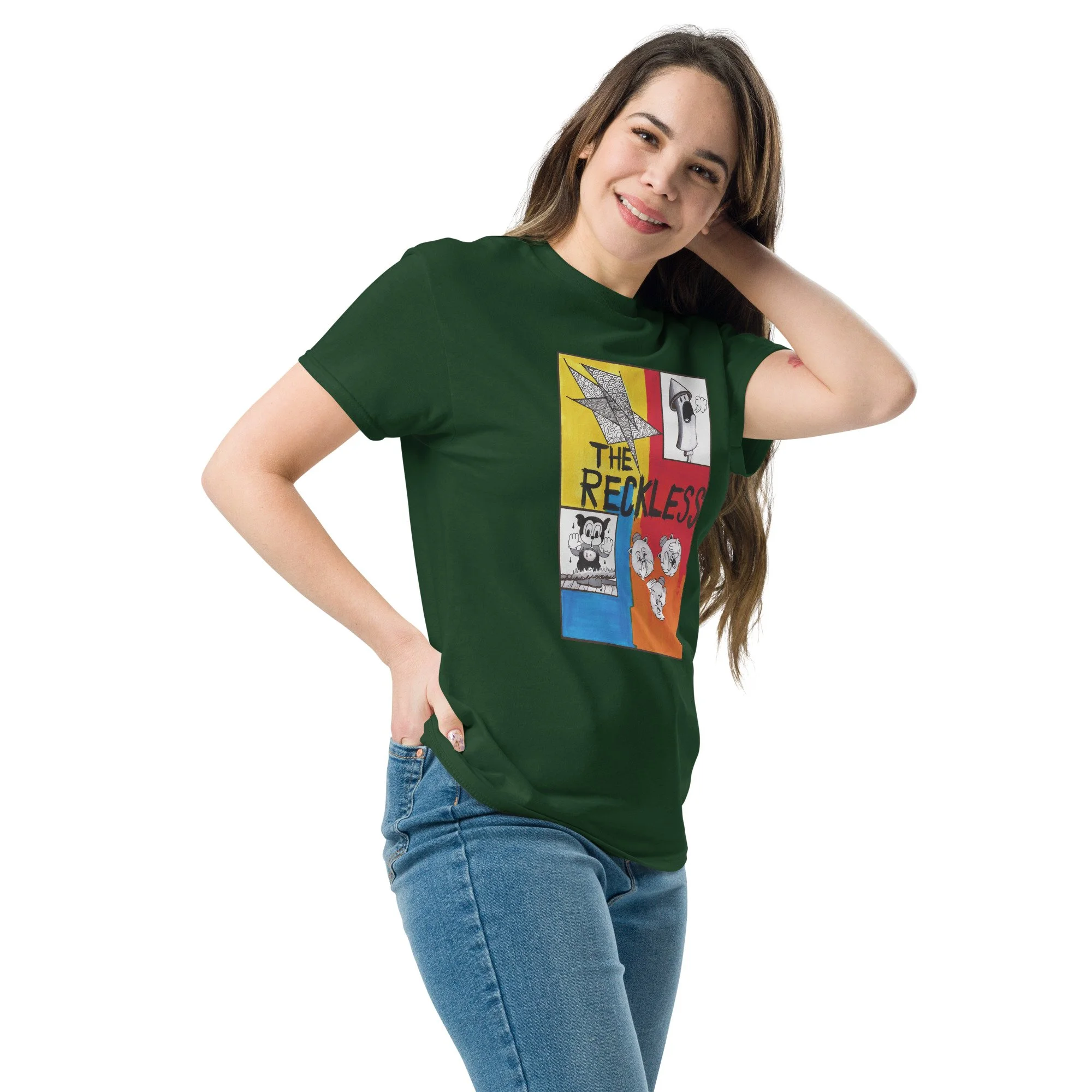 unisex-classic-tee-forest-green-left-front-686eacd4a52c7.jpg