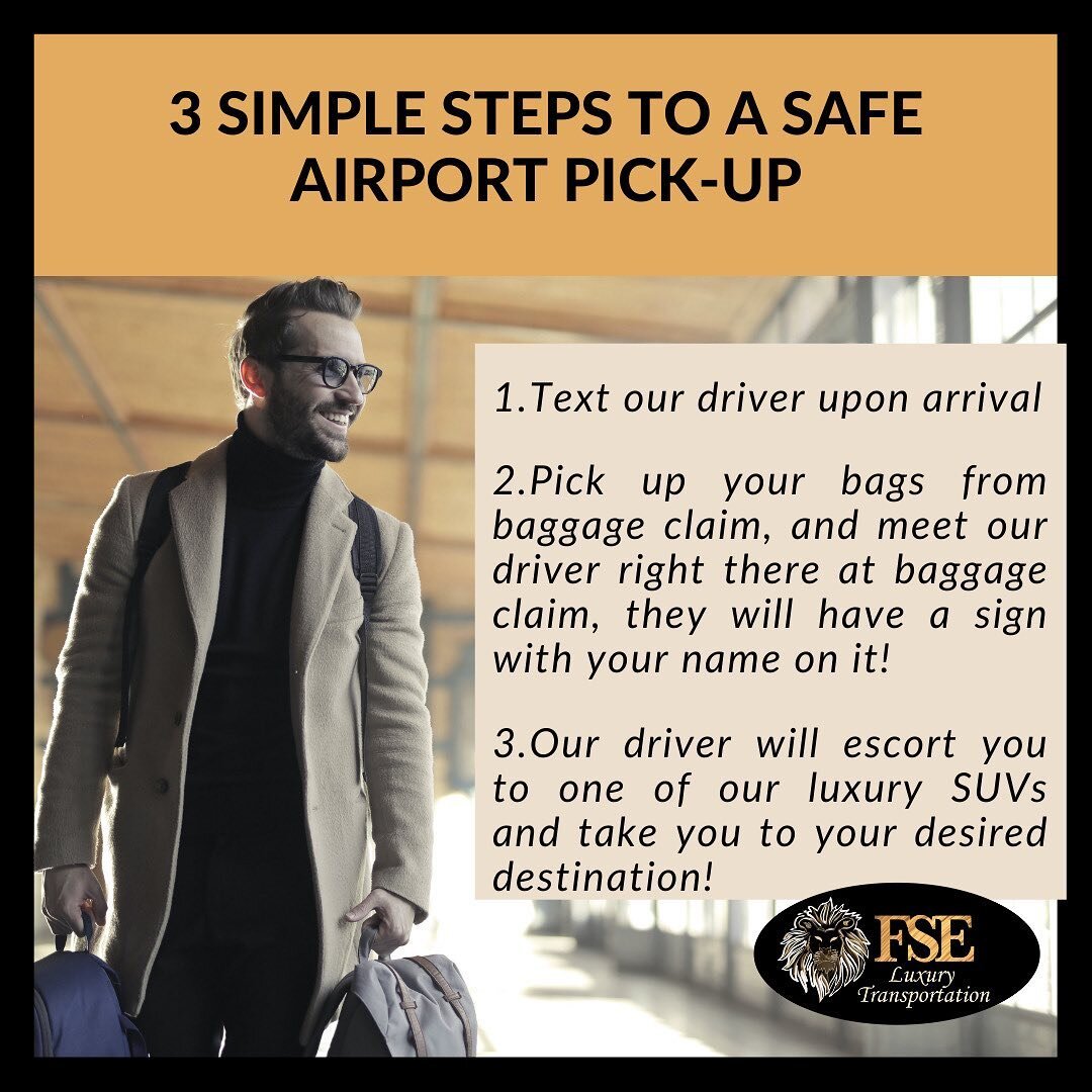 To start off this wonderful week in April, we want to feature one of our most common services: Airport Pick-up and Drop-off!!
⠀⠀⠀⠀⠀⠀⠀⠀⠀
Why wait for a bus or an Uber that will take long, or might not even show up these days, when you can relax knowin