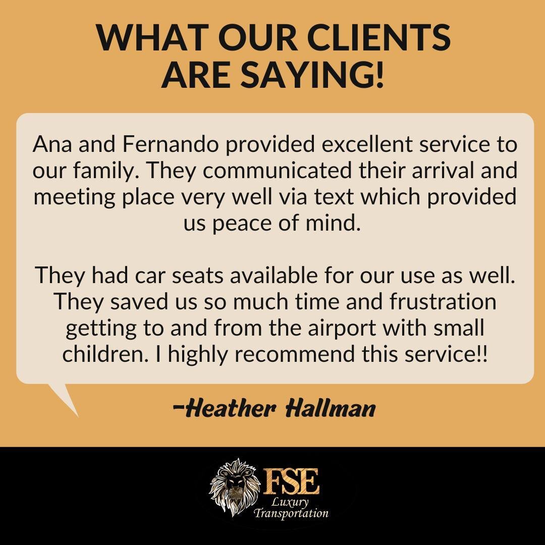 We know how stressful it can be to travel with young kids because we have done it many times!! We use our experience as parents to serve our customers with the best possible service and communication to make sure you have one less thing to worry abou