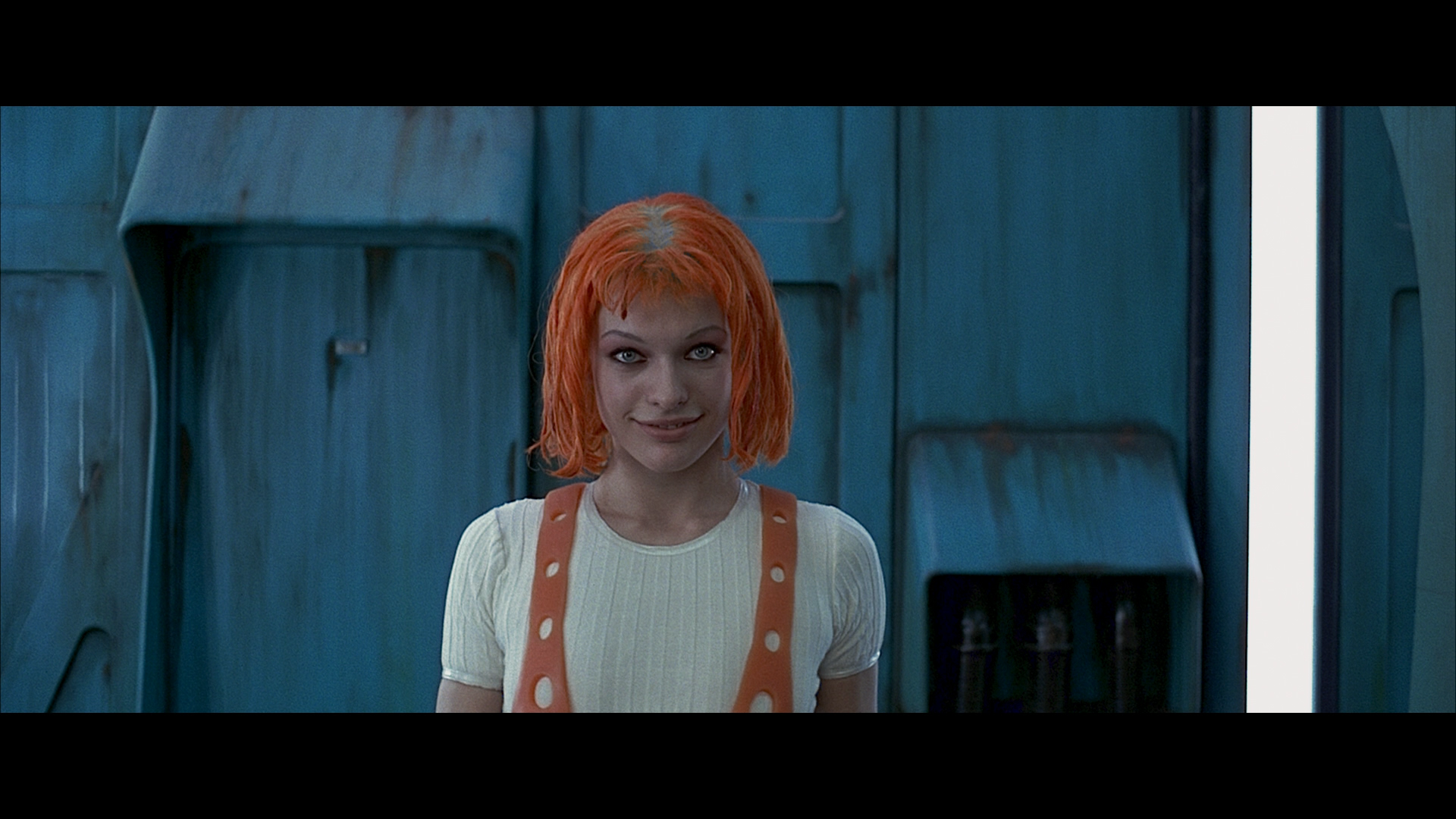 Milla Jovovich as Leeloo in Luc Besson's The Fifth Element