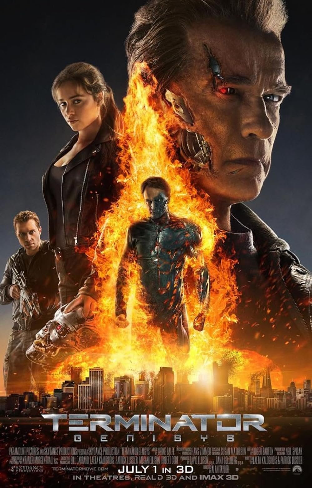 Terminator Genisys theatrical poster