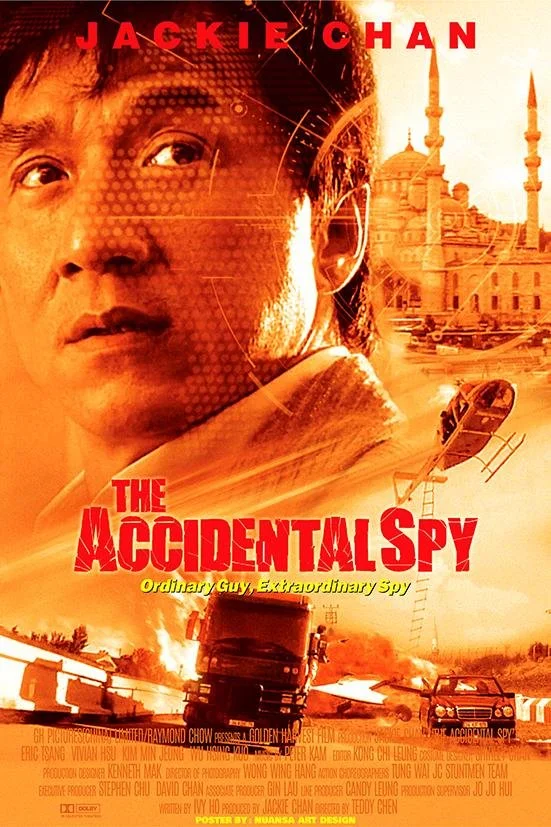 The accidental spy poster