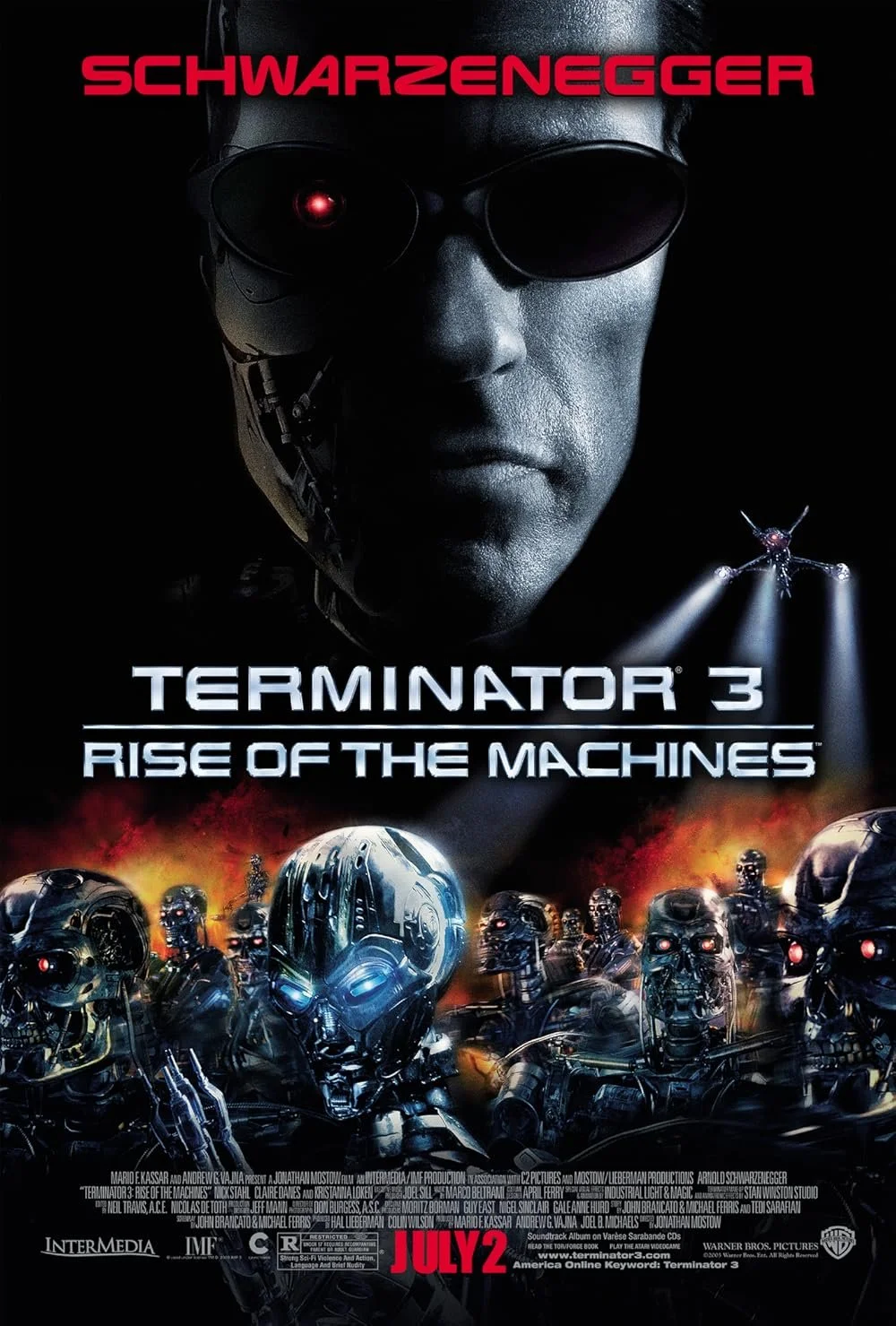 Terminator 3 Rise of the Machines Theatrical Poster