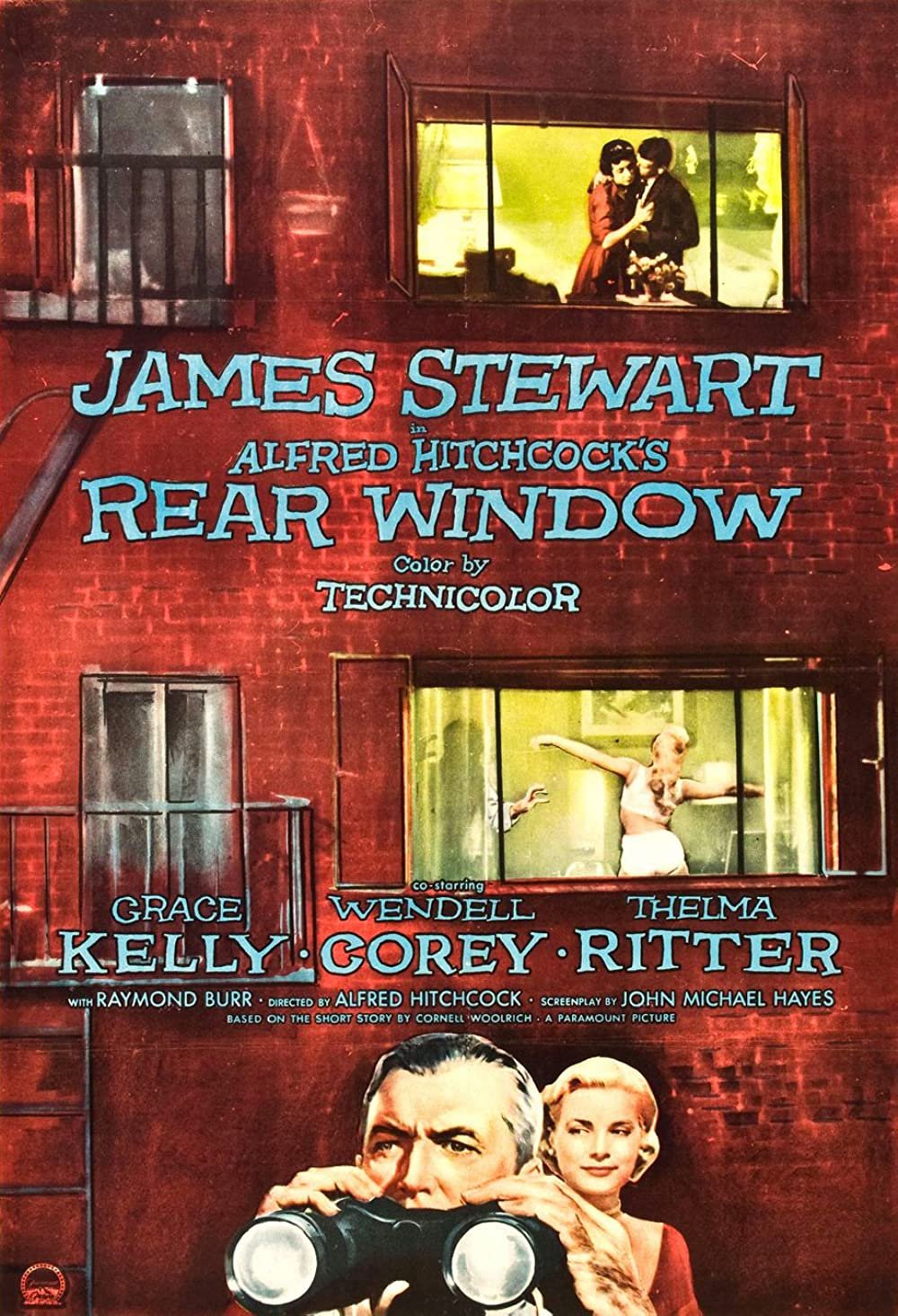 Rear Window (1954) - Alfred Hitchcock 1950s, American