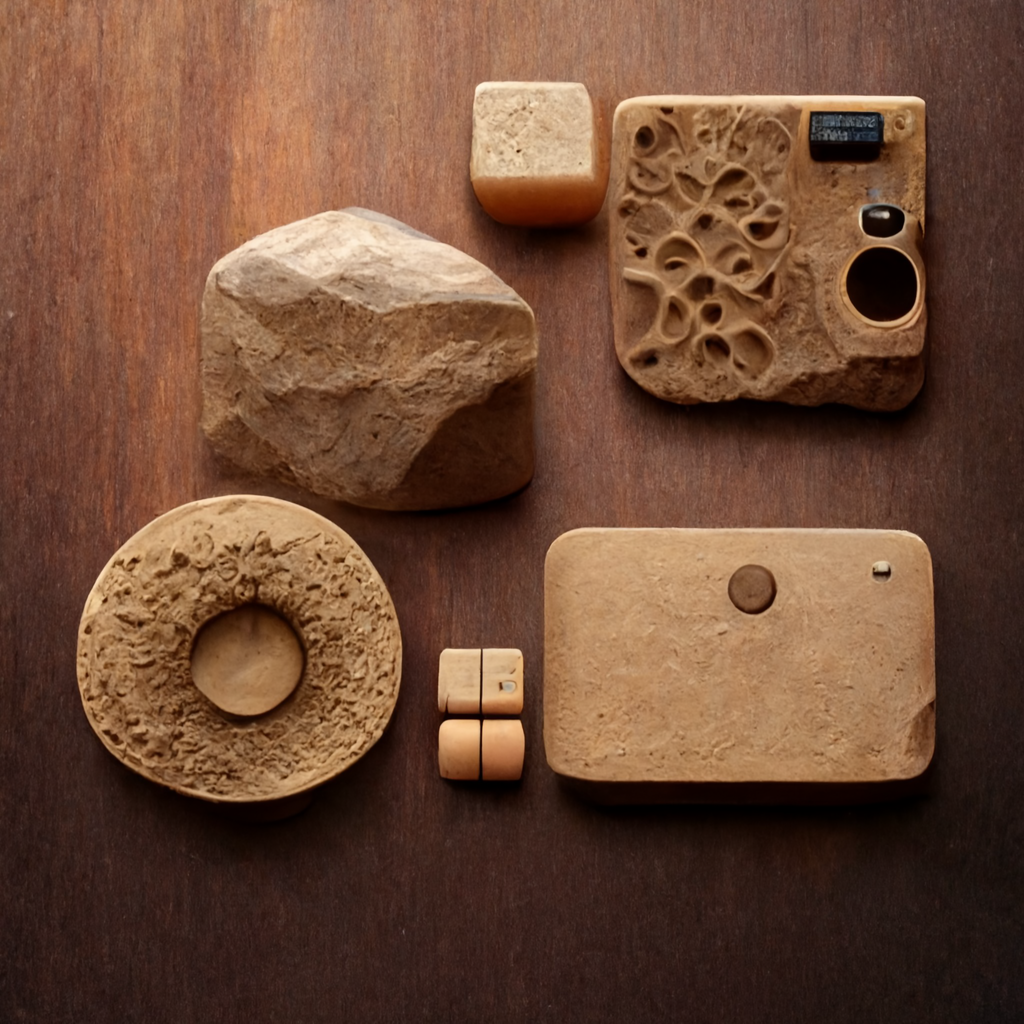 RonLuther_hardware_device_made_of_sandstone_9881ad9f-d9f0-47d9-97ec-4a3d7b6f0bec.png