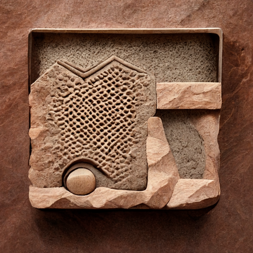 RonLuther_hardware_device_made_of_sandstone_a7161873-0039-48a9-92f2-4ebe0b7f9035.png