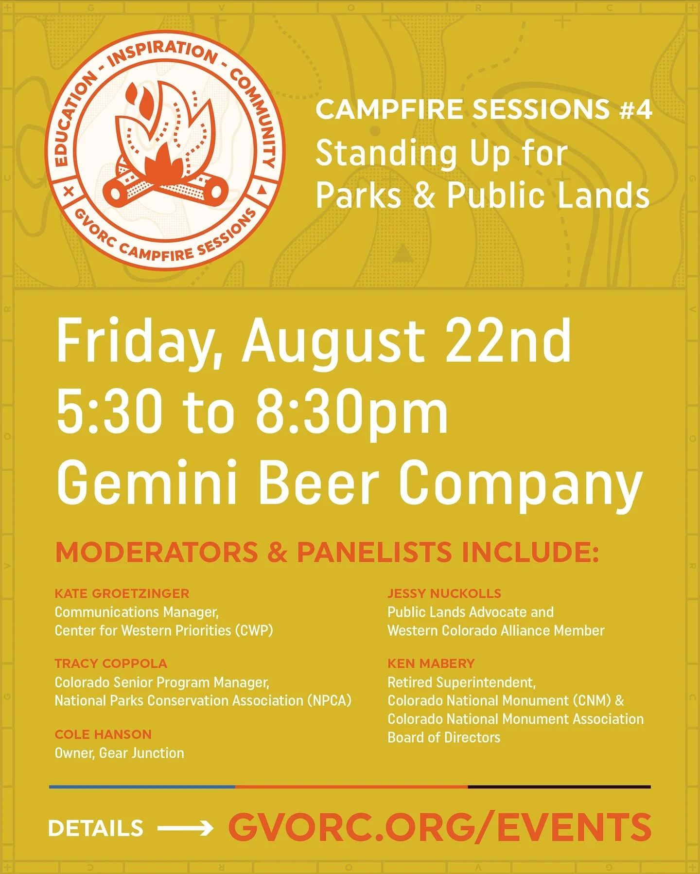 This Friday, first time in a bit, I’ll be out in the lawn selling some wares. Come out and support local outdoor businesses and nonprofits with @orcgv