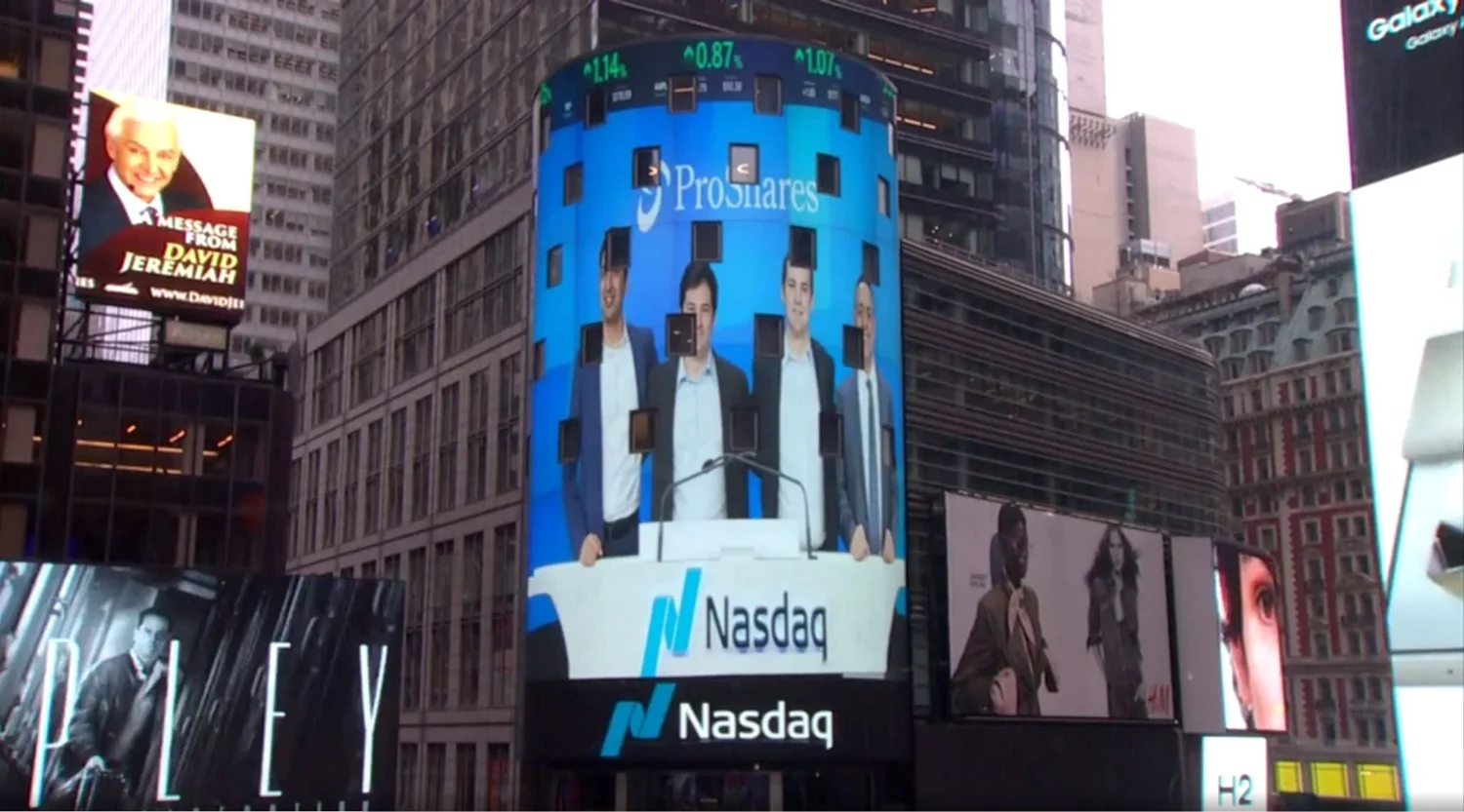 Proshares Building Volos Joins Nasdaq for Launch of Proshares Nasdaq 100 High Income ETF ...