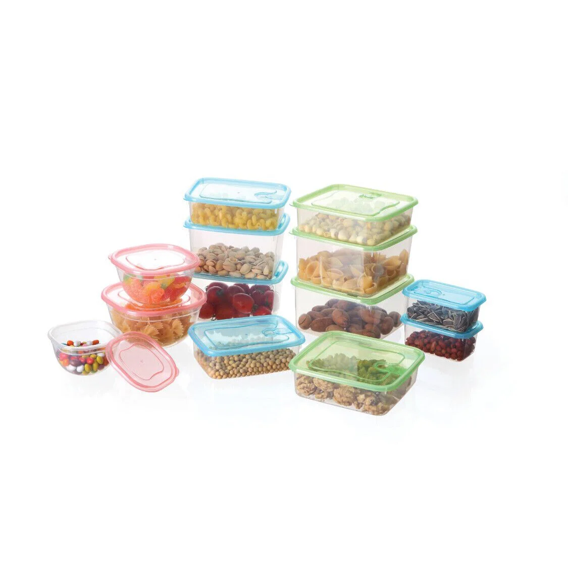26pc Plastic Container