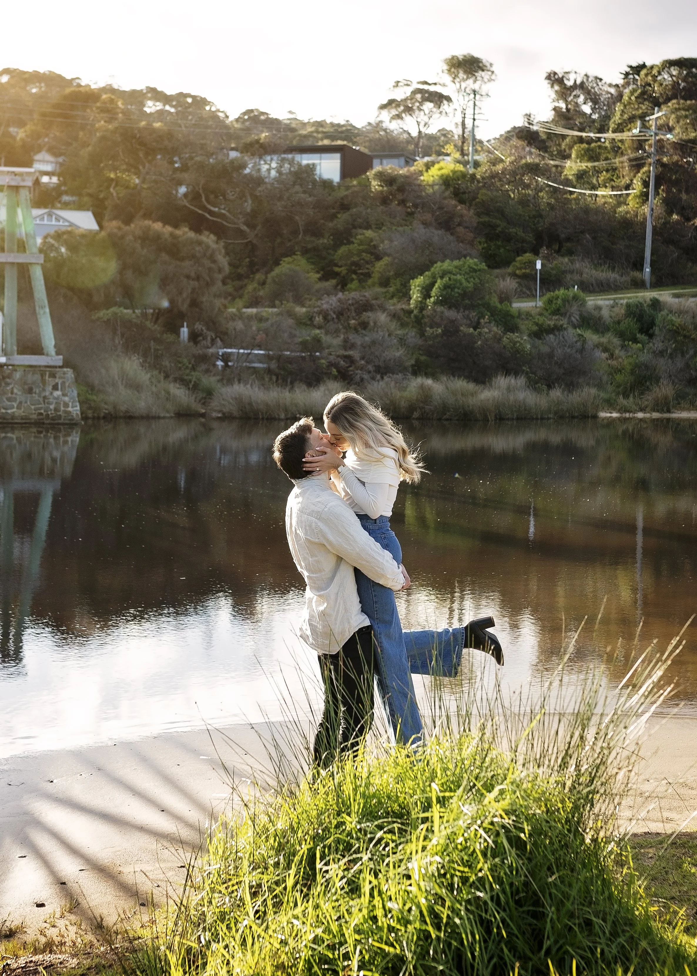 Propsal and engagement photography session 