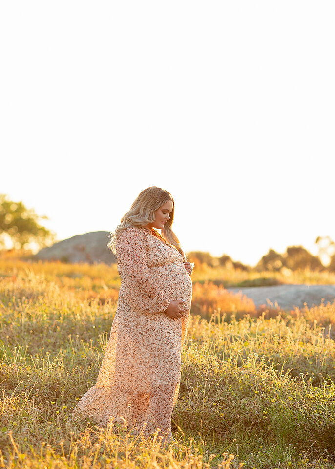 maternity photographer sunset session Geelong